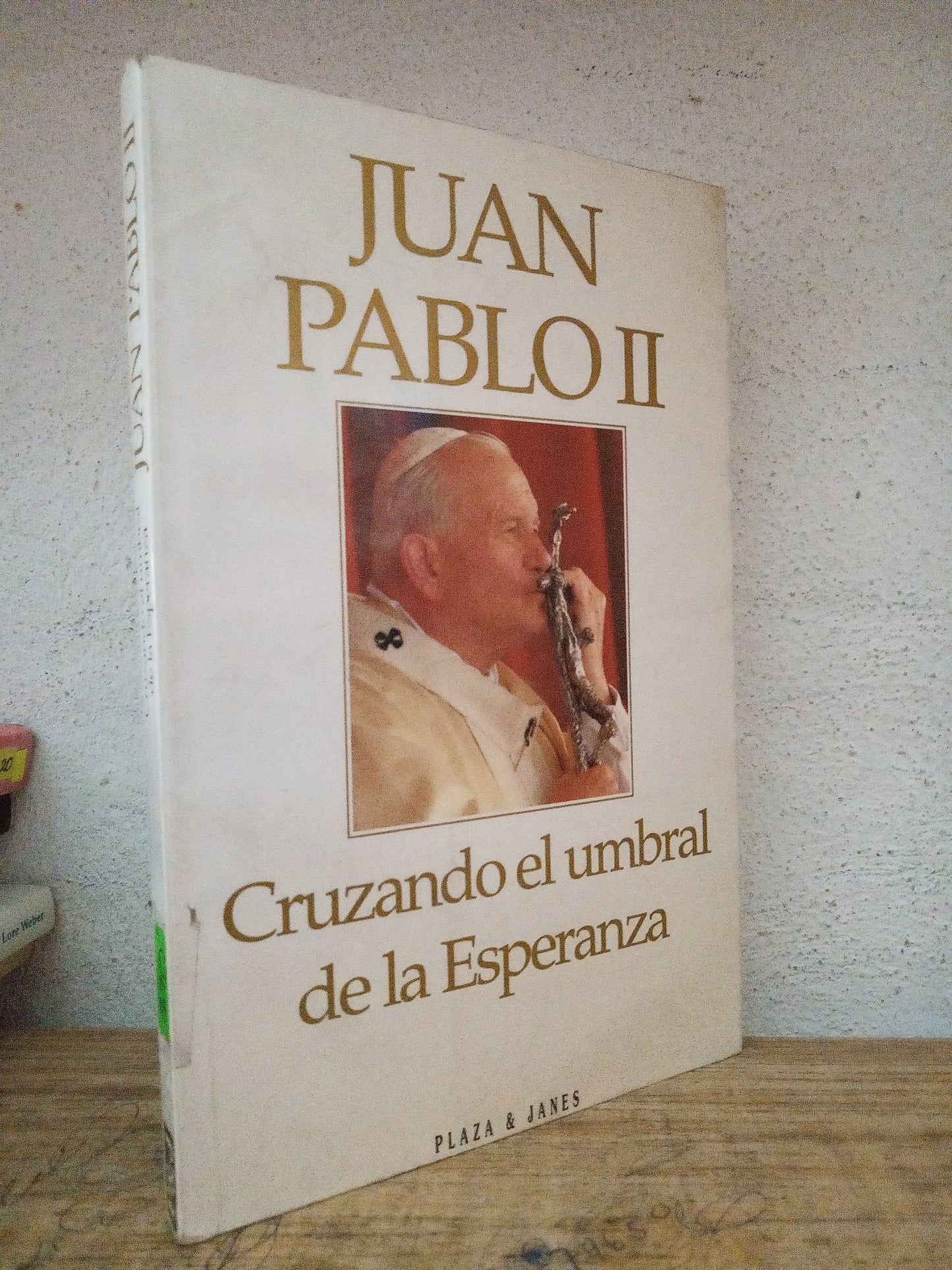 CRUZANDO EL UMBRAL DE LA ESPERANZA JUAN PABLO II USADO RELIGION LITERARIO 305