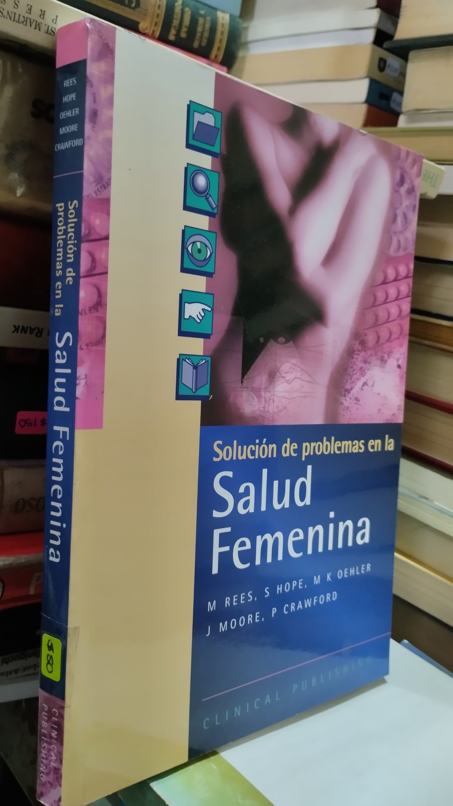 SOLUCION DE PROBLEMAS EN LA SALUD FEMENINA LIBRO USADO SALUD ALDAMA