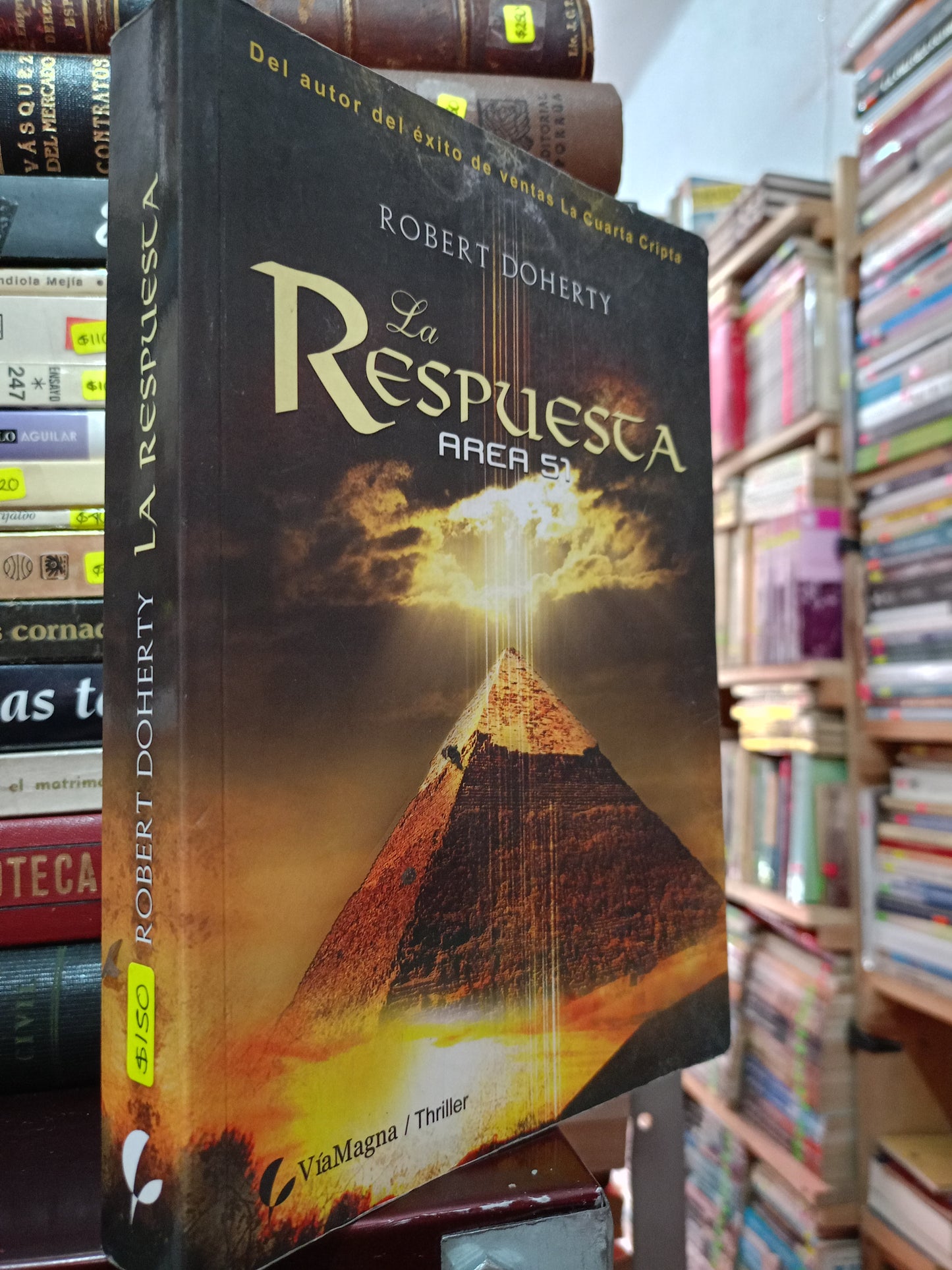 LA RESPUESTA AREA 51 ROBERT DOHERTY USADO NOVELA LITERARIO 305