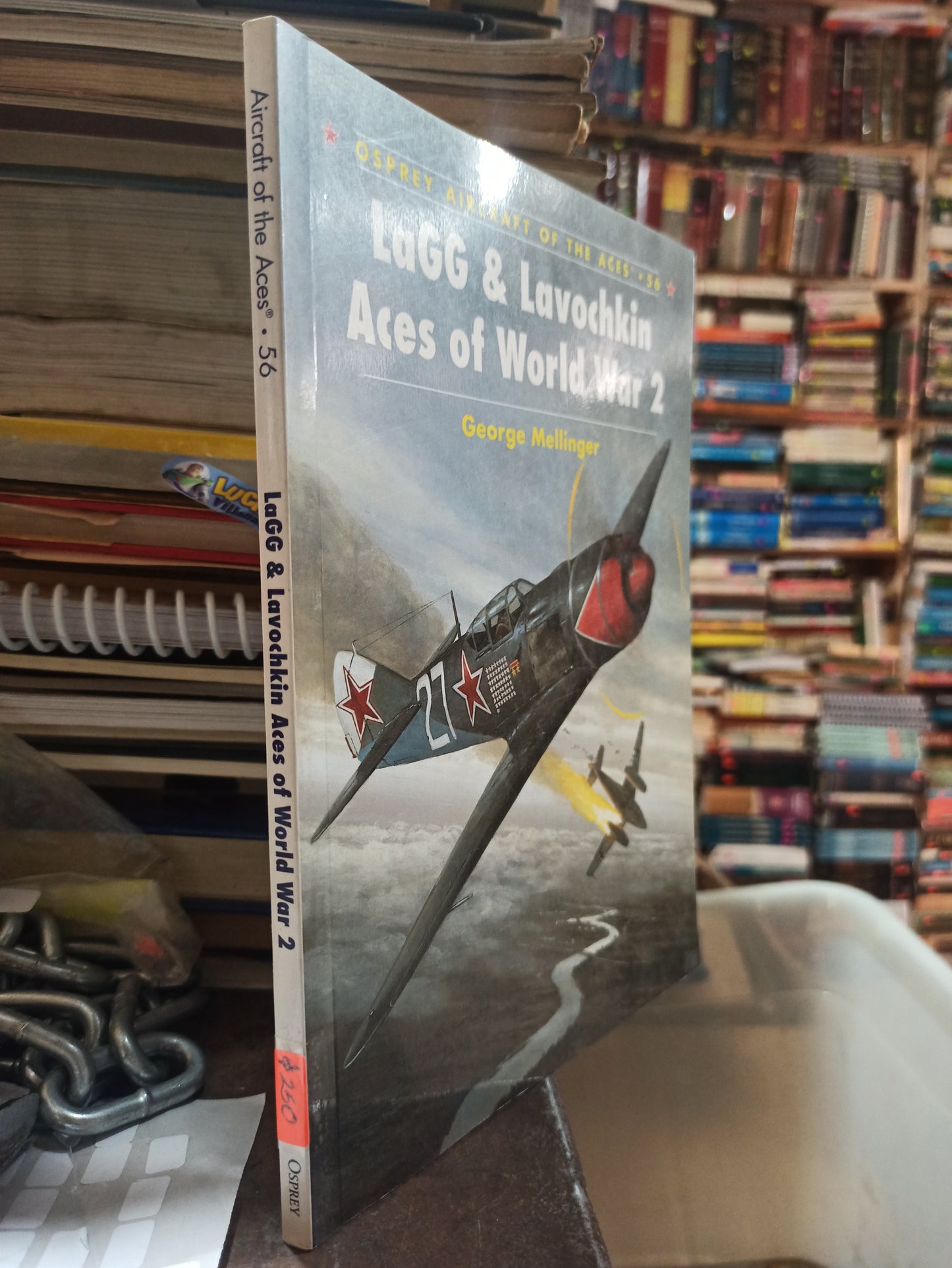 LAGG AND LAVOCHKIN ACES OF WORLD WAR 2 POR GEORGE MELLINGER USADO 2DA GUERRA ALDAMA