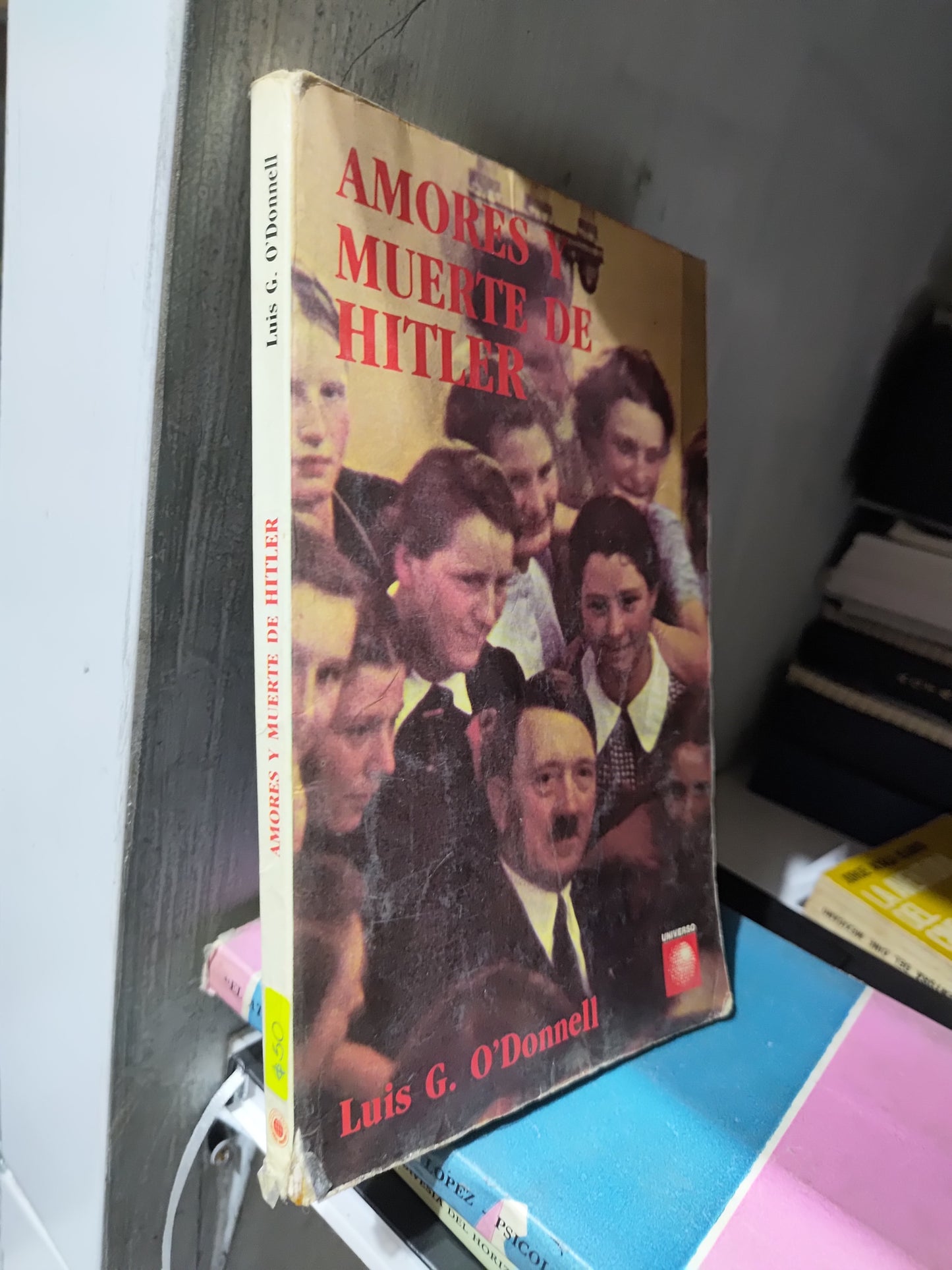 AMORES Y MUERTE DE HITLER POR HITLER G. ODONNELL USADO HISTORIA JUAREZ