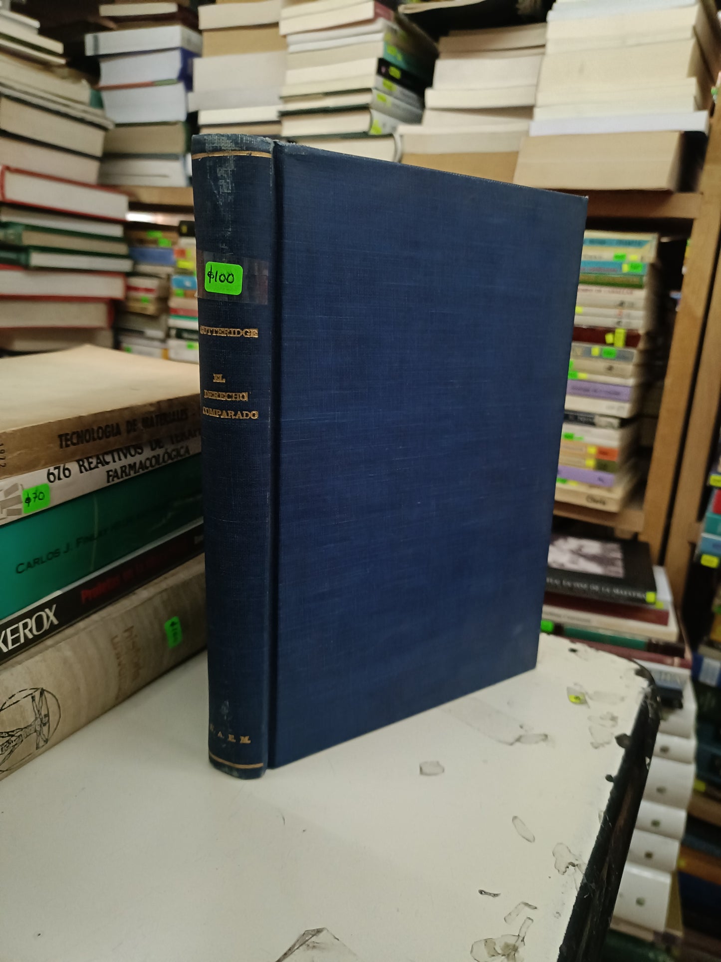 EL DERECHO COMPARADO POR GUTTERIDGE USADO DERECHO LITERARIO 207