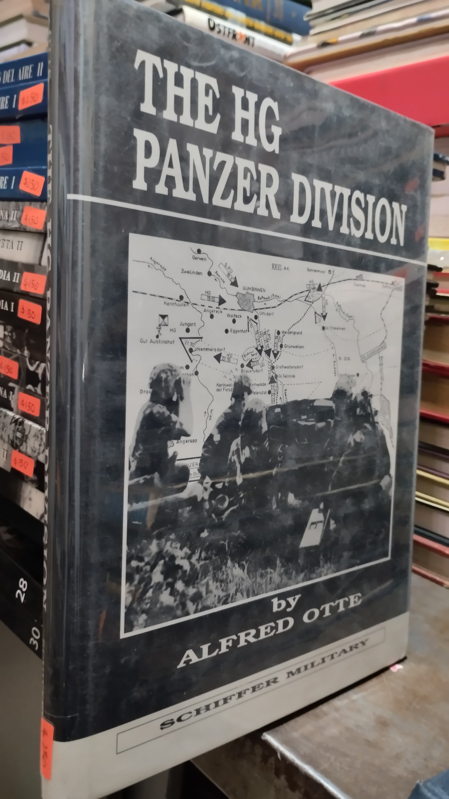 THE HG PANZER DIVISION POR ALFRED OTTE LIBRO USADO HISTORIA ALDAMA