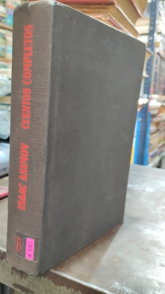 CUENTOS COMPLETOS POR ISAAC ASIMOV LIBRO USADO ANTIGUO ALDAMA