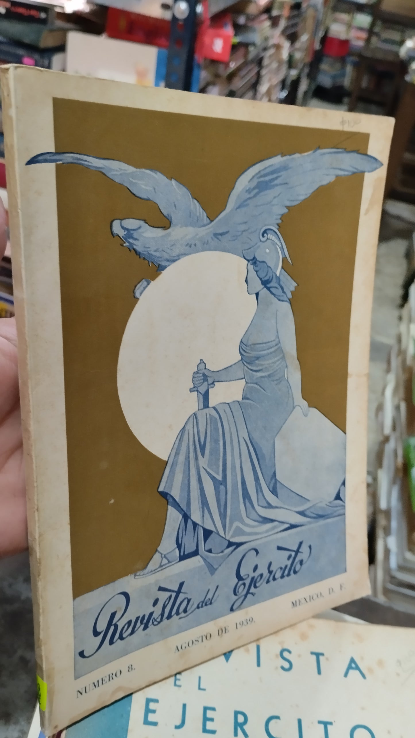 REVISTA DEL EJERCITO NO. 8 LIBRO USADO ESTADO DE MEXICO ALDAMA