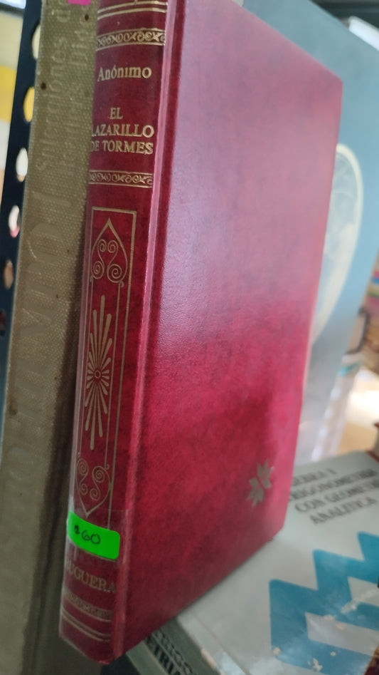 EL LAZARILLO DE TORMES POR EDITORIAL BRUGUERA LIBRO USADO NOVELAS ALDAMA