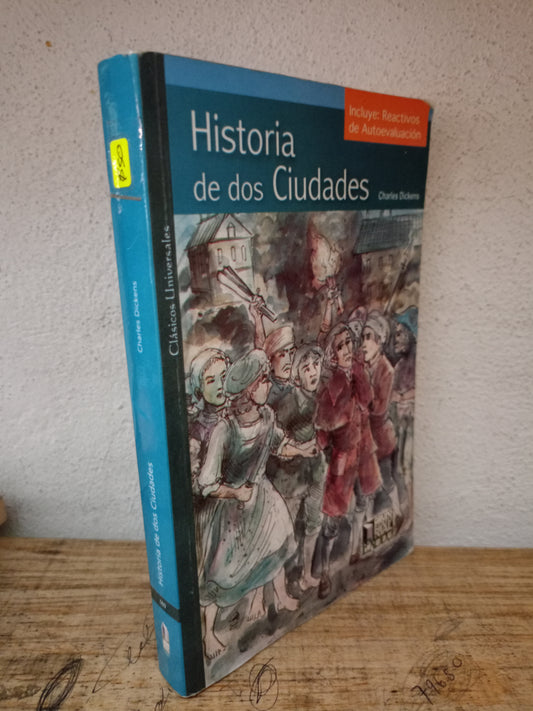 HISTORIA DE DOS CIUDADES CHARLES DICKENS USADO NOVELA LITERARIO 305