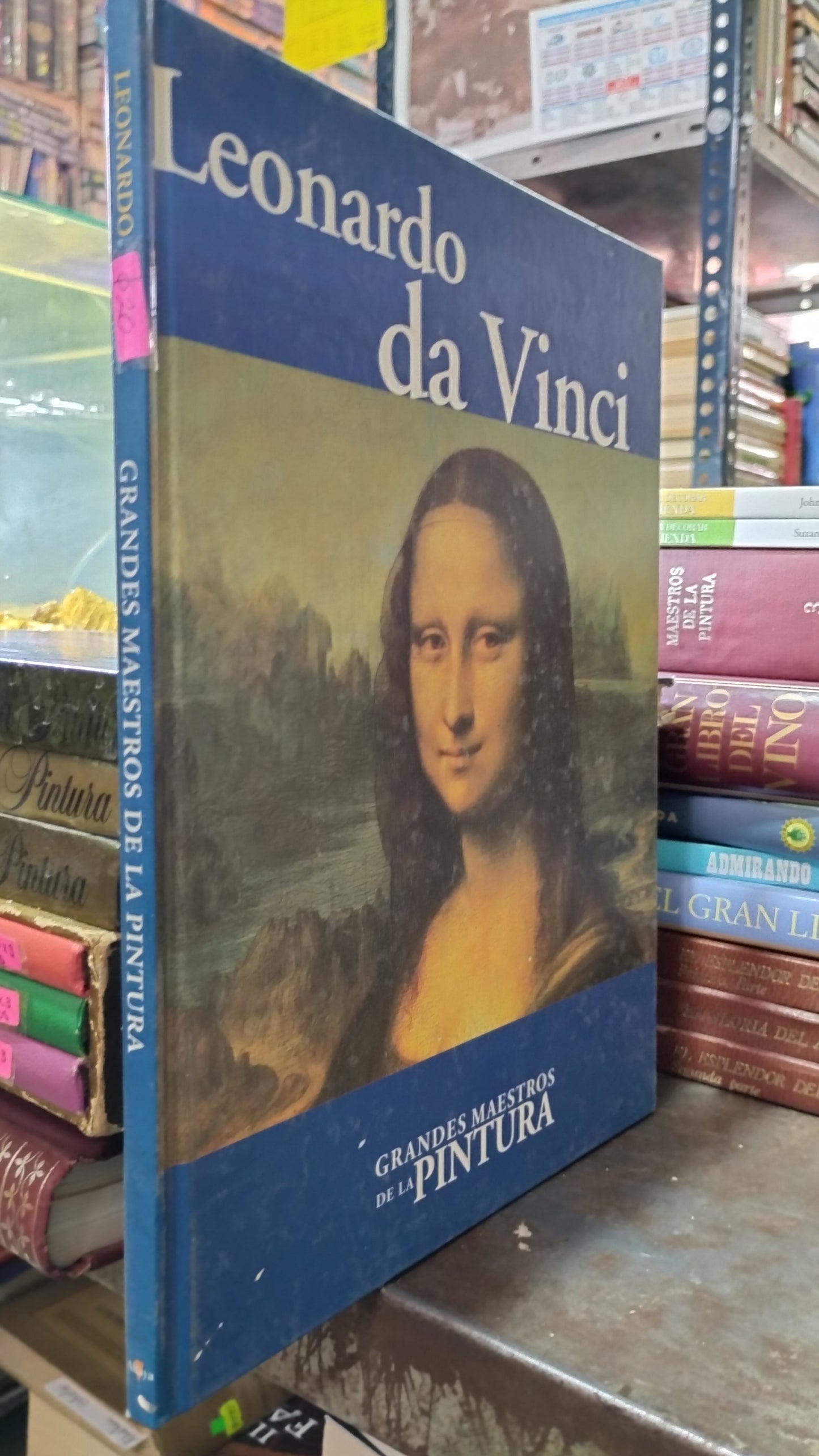 LEONARDO GRANDES MAESTROS DE LA PINTURA LIBRO USADO ARTE ALDAMA