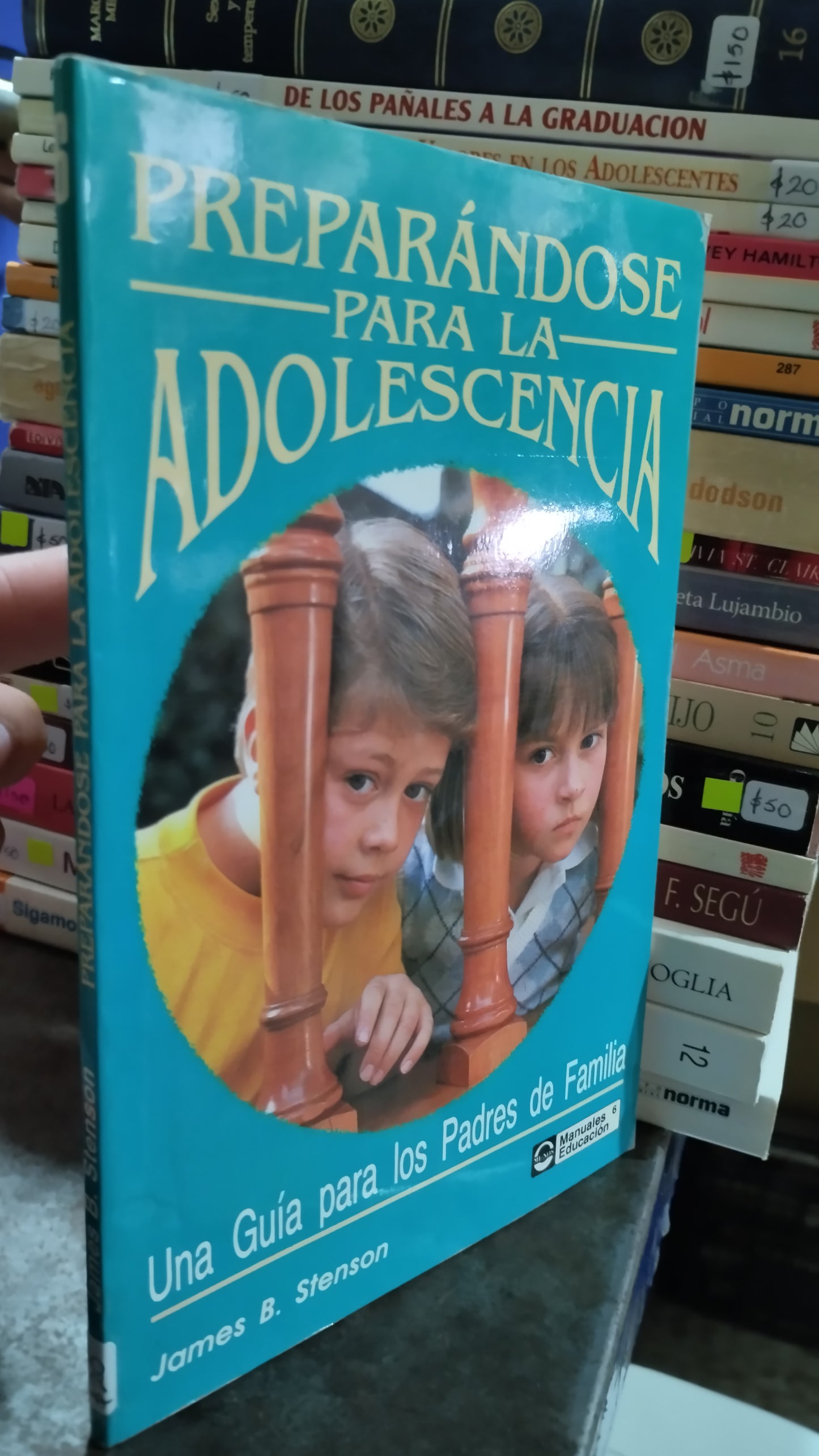 PREPARANDOSE PARA LA ADOLESCENCIA POR JAMES B STENSON LIBRO USADO PSICOLOGIA ALDAMA