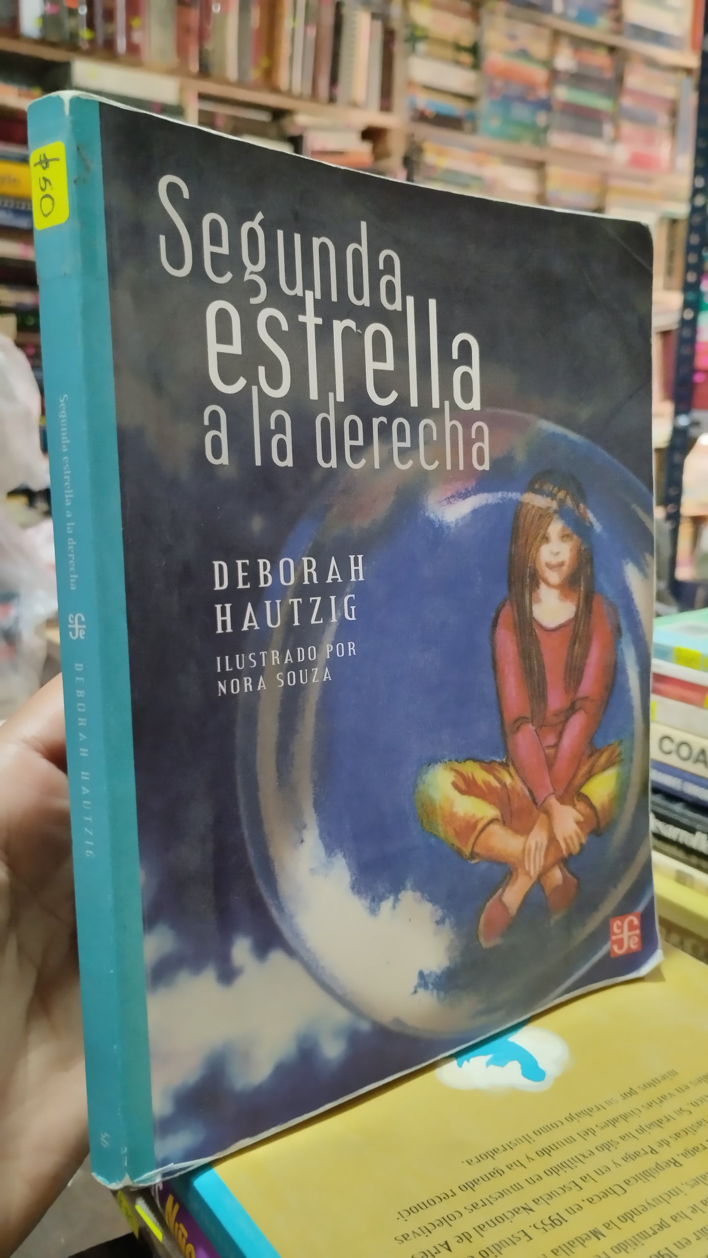 SEGUNDA ESTRELLA A LA DERECHA POR DEBORAH HAUTZIG LIBRO USADO INFANTIL ALDAMA