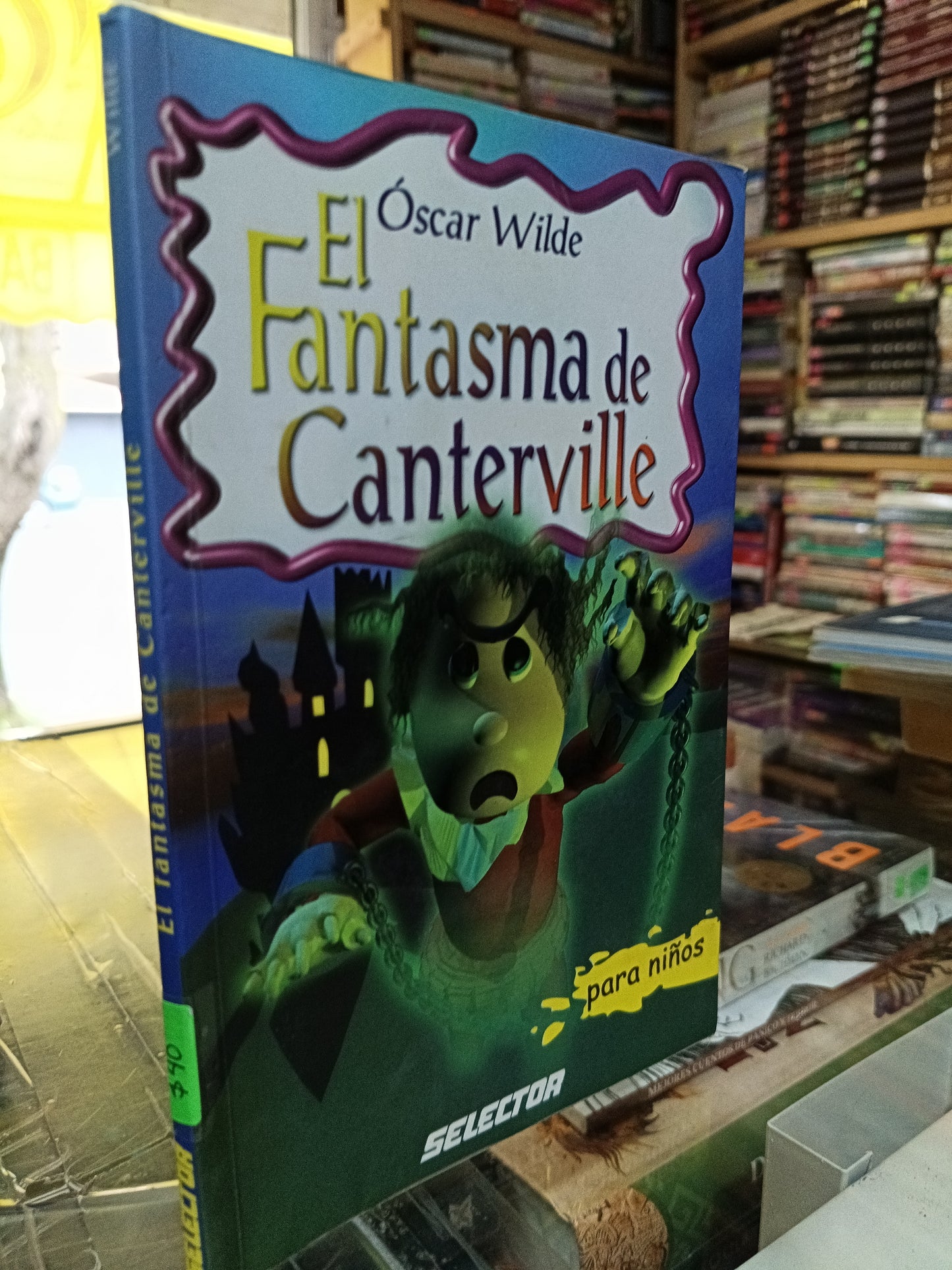 EL FANTASMA DE CANTERVILLE POR OSCAR WILDE USADO INFANTIL JUAREZ 507