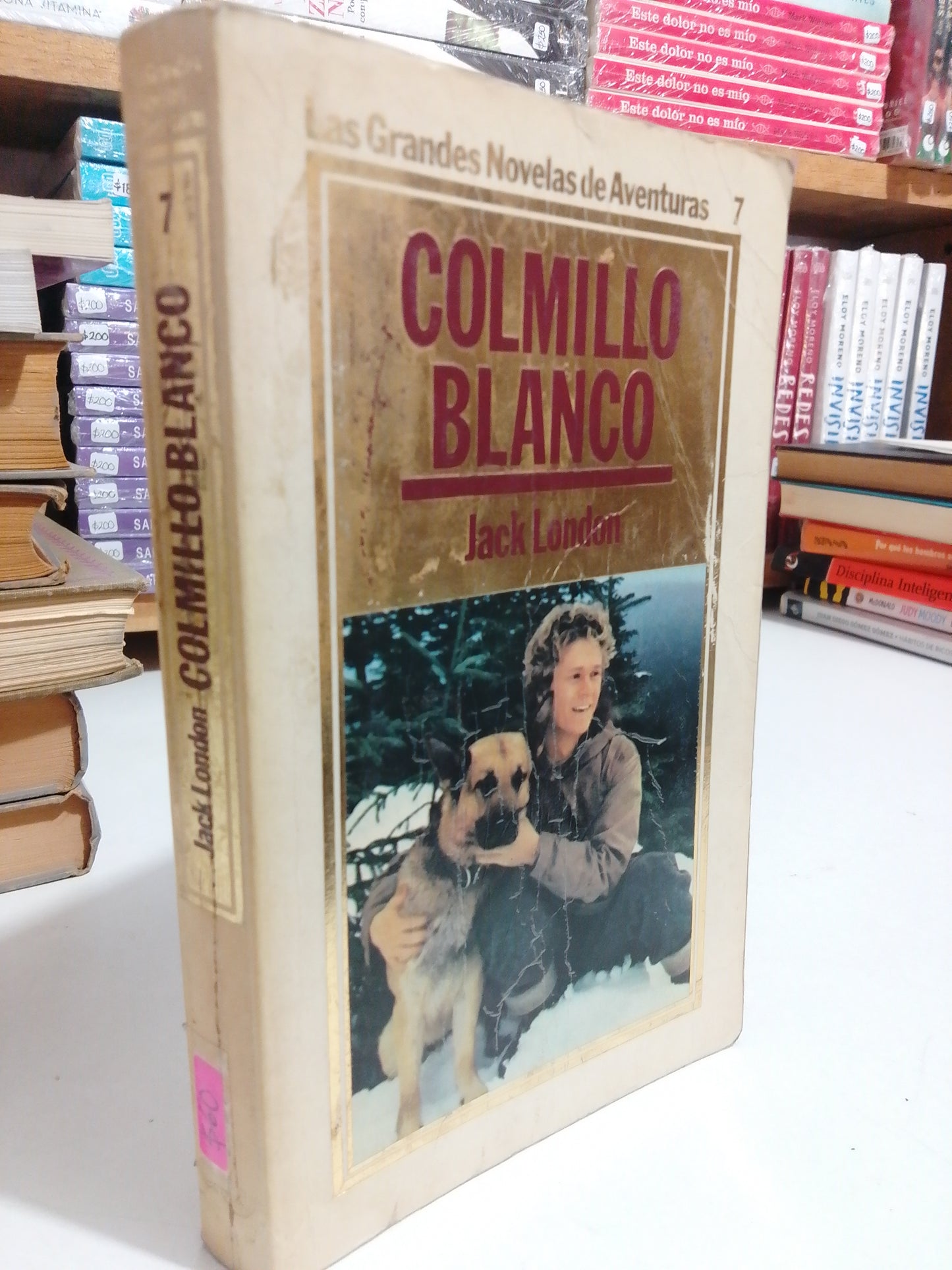 COLMILLO BLANCO POR JACK LONDON USADO NOVELAS JUAREZ