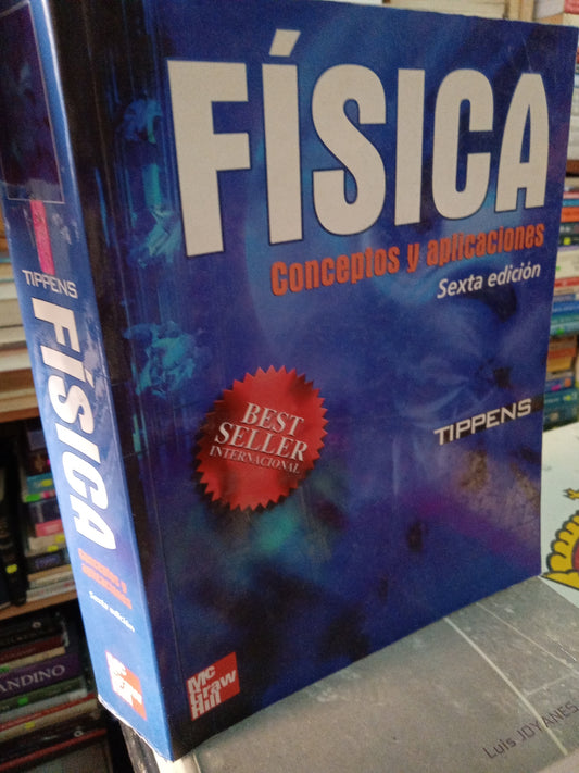 FISICA CONCEPTOS Y APLICACIONES POR TIPPENS USADO FISICA LITERARIO 207