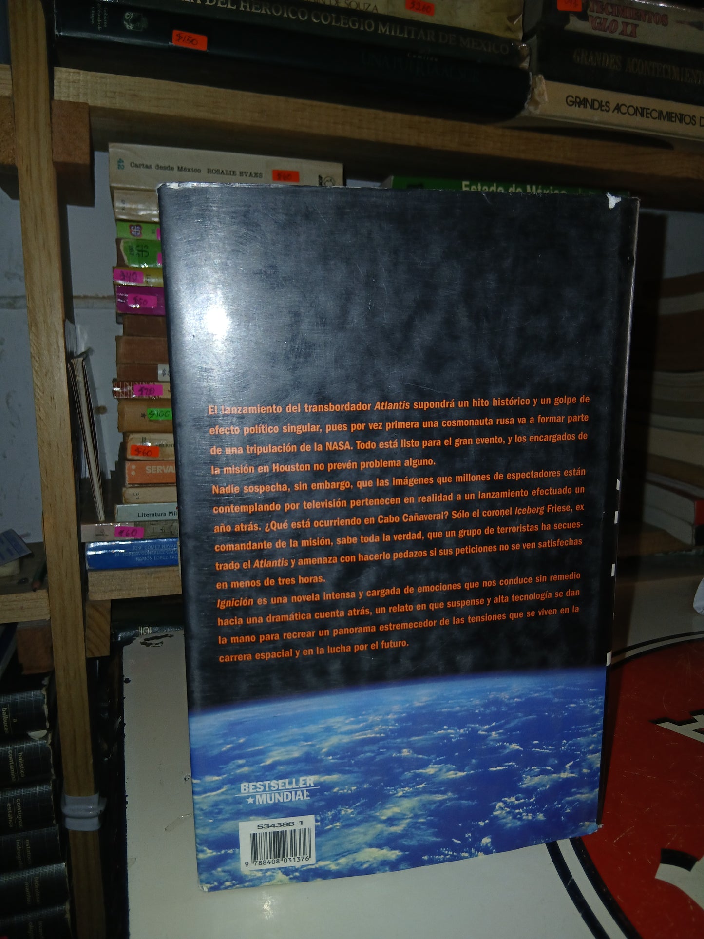 IGNICIÓN POR KEVIN ANDERSON & DOUG BEASON USADO NOVELA LITERARIO 207