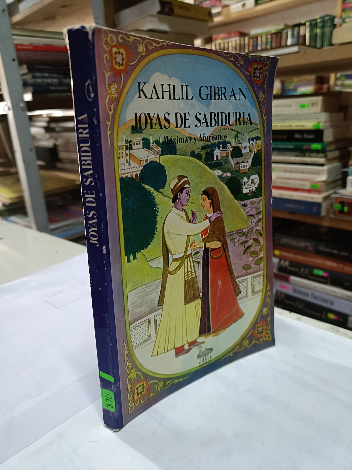 JOYAS DE SABIDURIA POR KAHLIL GIBRAN USADO NOVELA LITERARIO 207