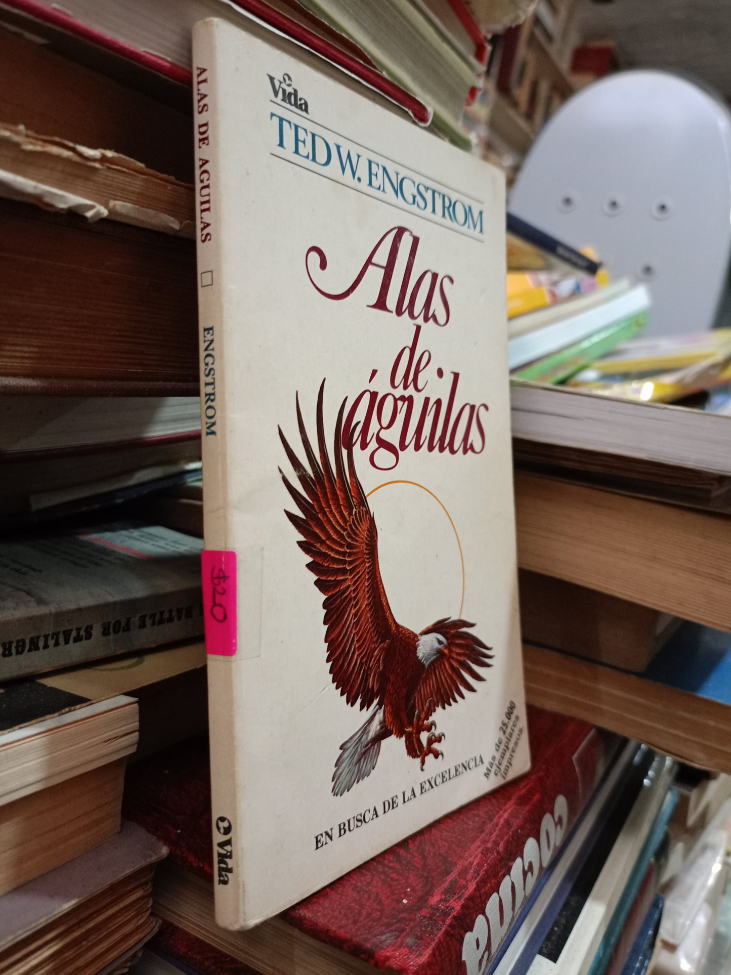 ALAS DE AGUILA POR TED W. ENGSTROM USADO SUPERACIÓN PERSONAL ALDAMA