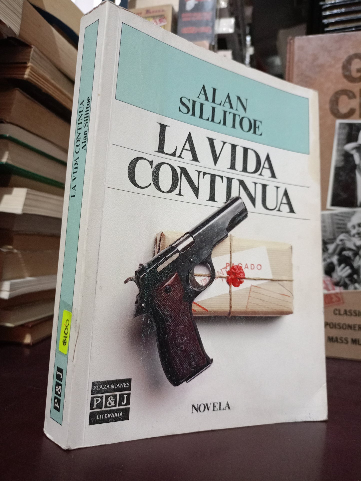 LA VIDA CONTINUA ALAN SILLITOE USADO NOVELA LITERARIO 305