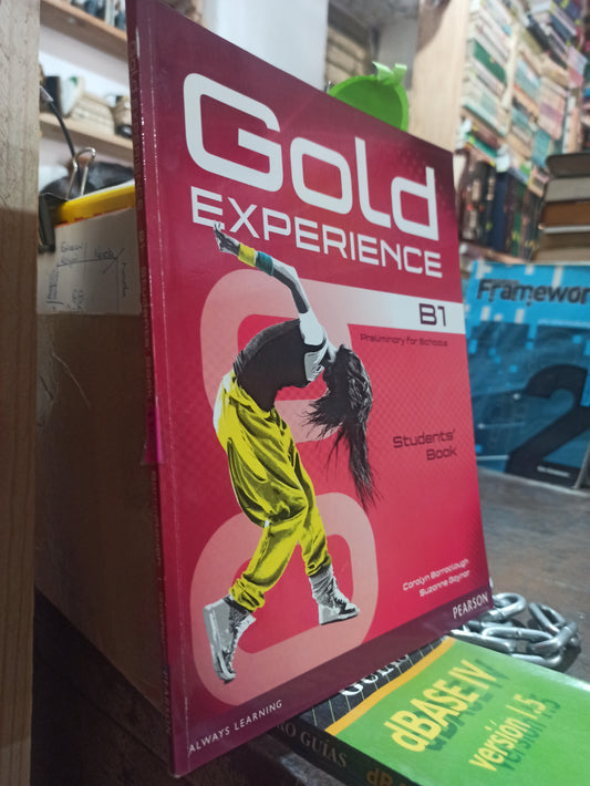 GOLD EXPERIENCE B1 POR CAROLYN BARRACLOUGH USADO IDIOMAS ALDAMA