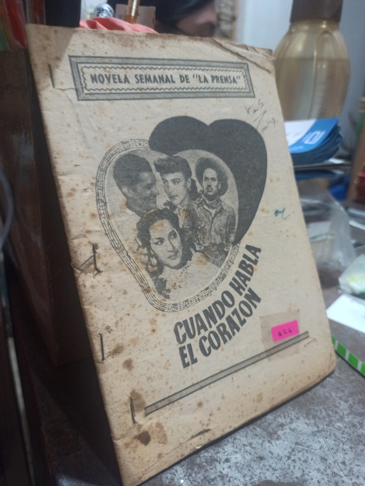 CUANDO HABLA EL CORAZÓN POR LEO D'OLMO USADO ANTIGUOS ALDAMA