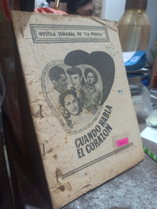 CUANDO HABLA EL CORAZÓN POR LEO D'OLMO USADO ANTIGUOS ALDAMA