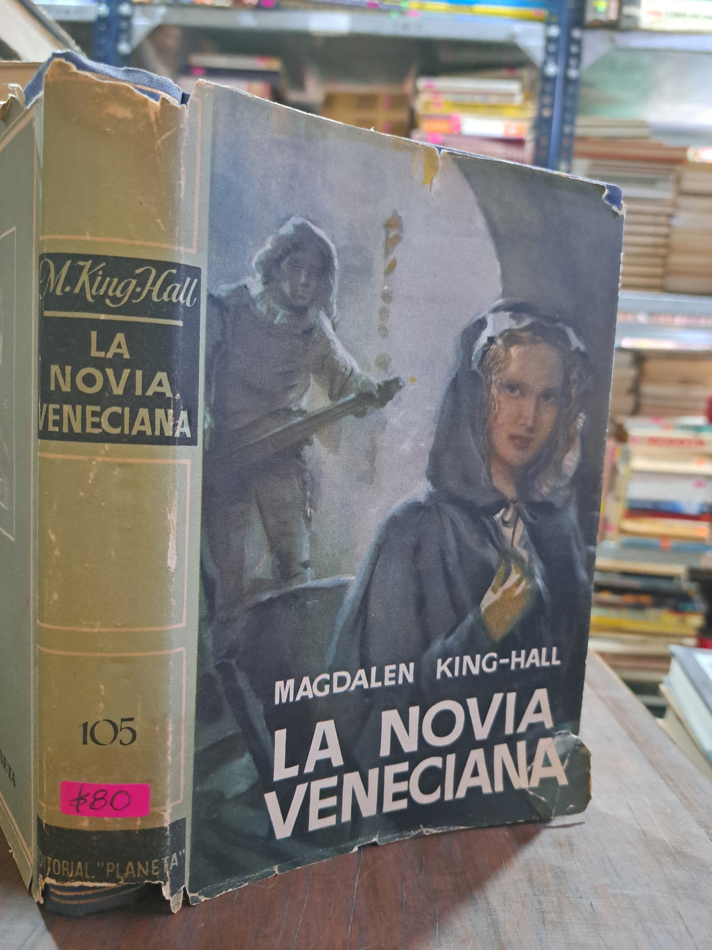 LA NOVIA VENECIANA M. KING HALL USADO NOVELA ALDAMA
