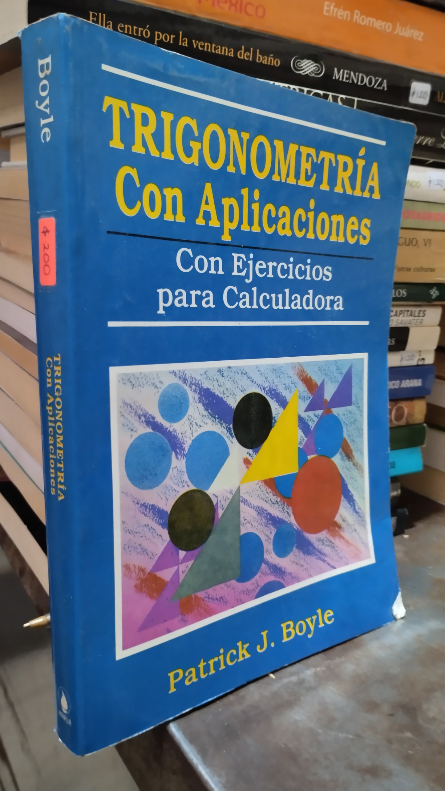 TRIGONOMETRIA CON APLICACIONES POR PATRICK J BOYLE LIBRO USADO MATEMATICAS ALDAMA