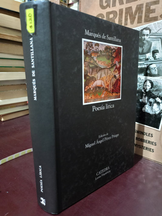 POESIA LIRICA MARQUES DE SANTILLANA USADO NOVELA LITERARIA 305
