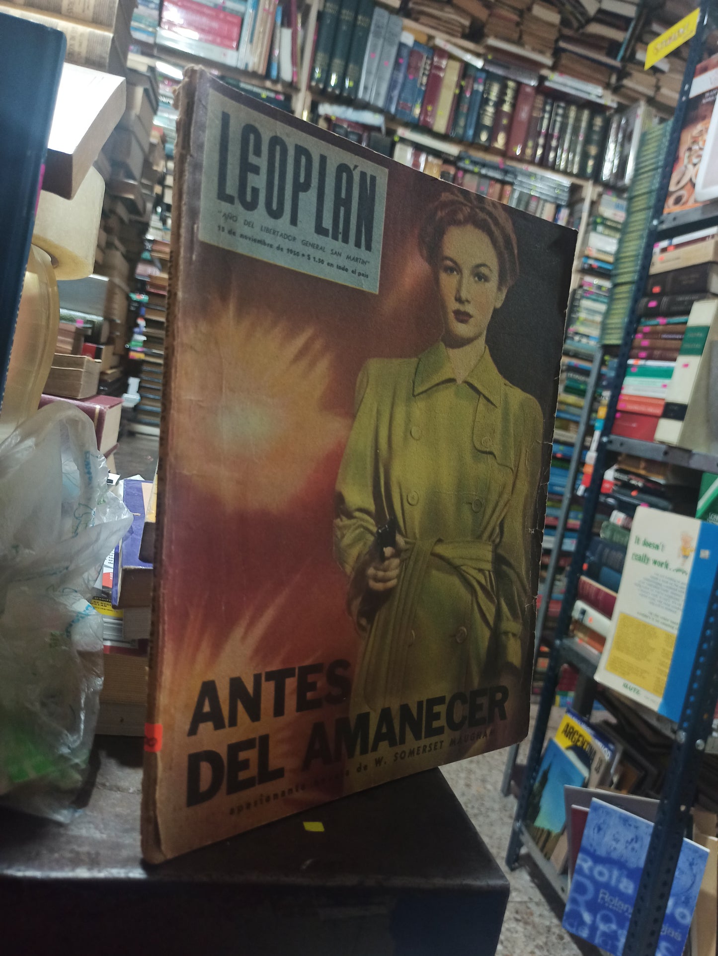 LEOPLAN ANTES DEL AMANECER USADO ANTIGUOS ALDAMA