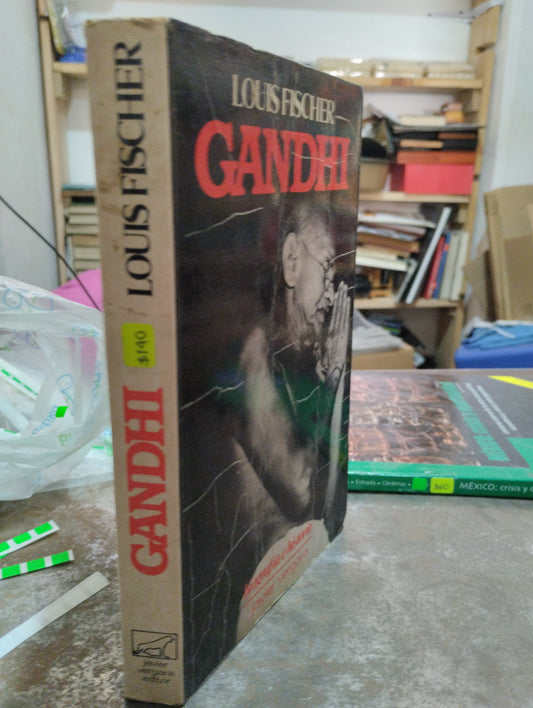 GANDHI POR LOUIS FISCHER USADO HISTORIA ALDAMA