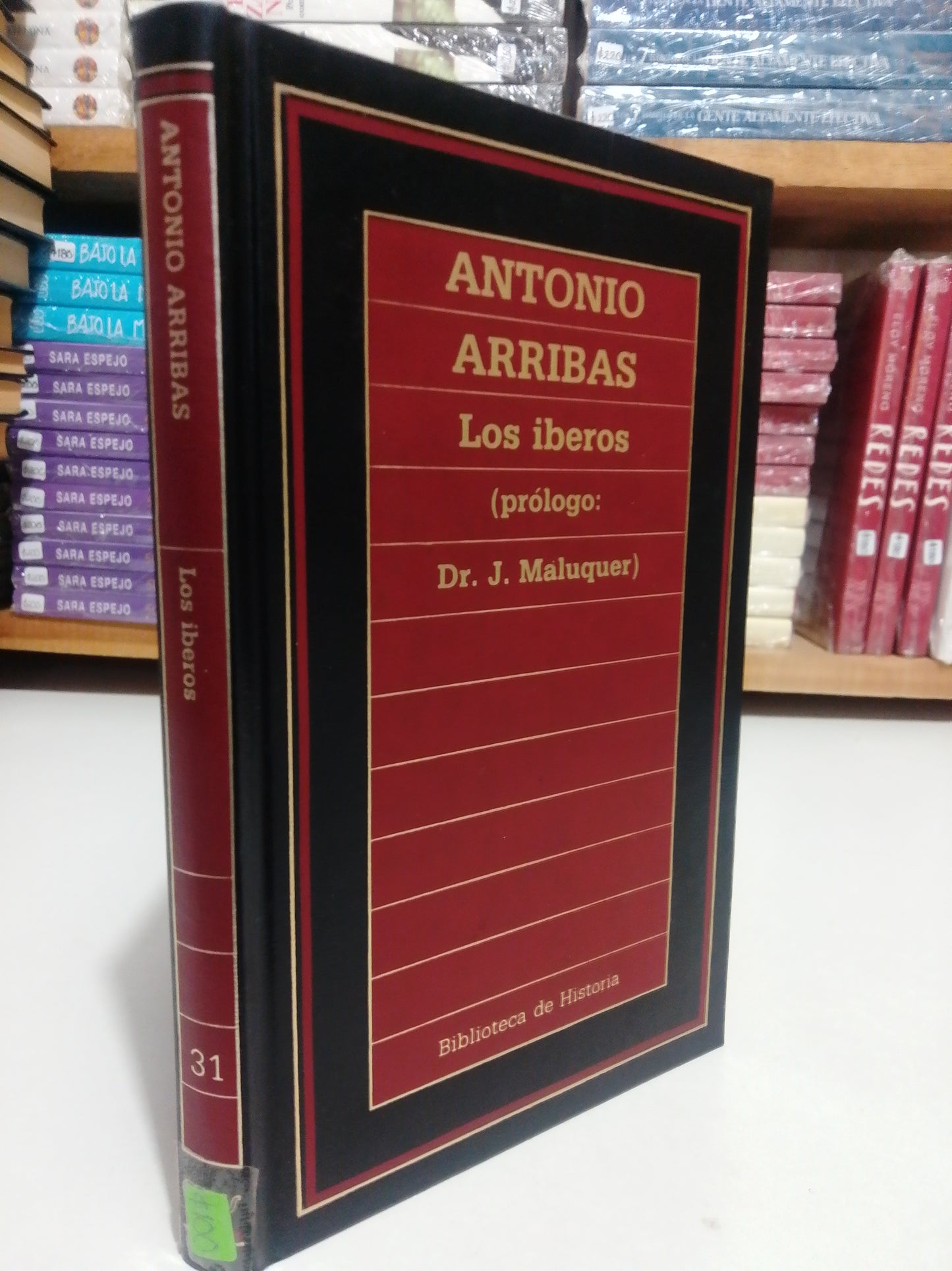 LOS IBEROS POR ANTONIO ARRIBAS USADO NOVELA JUAREZ
