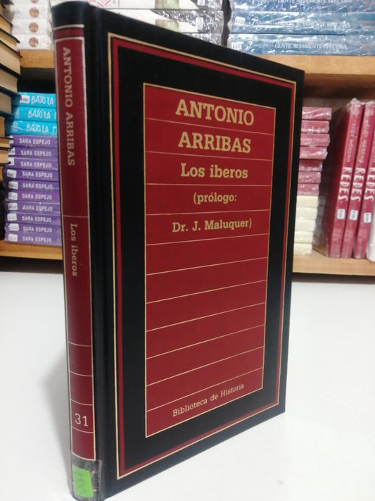 LOS IBEROS POR ANTONIO ARRIBAS USADO NOVELA JUAREZ