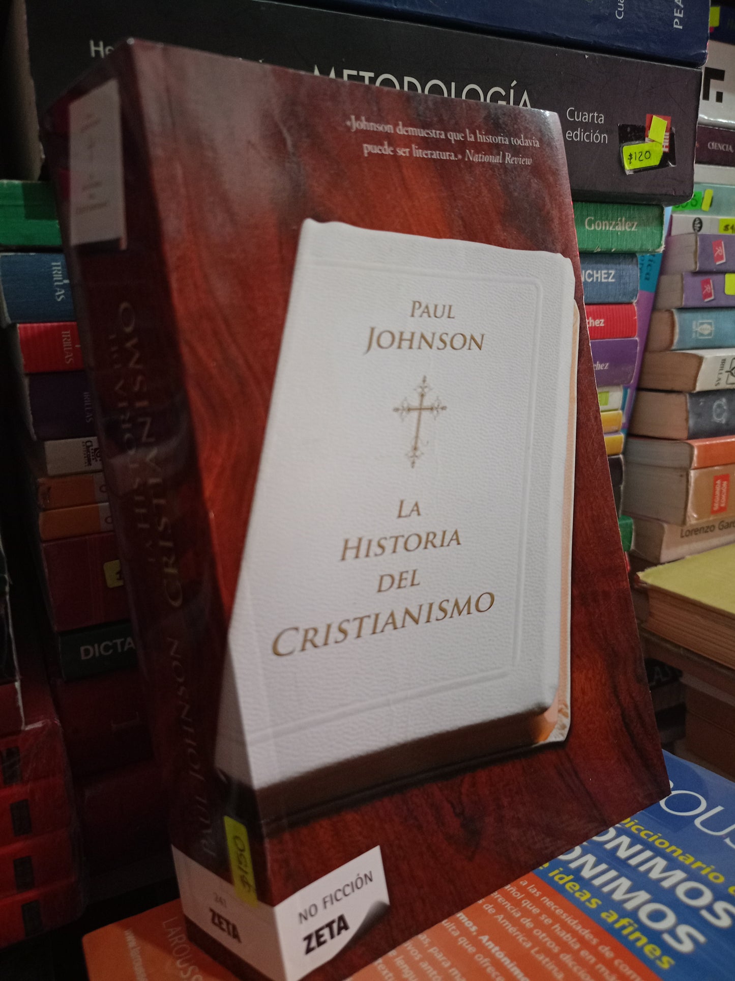 LA HISTORIA DEL CRISTIANISMO POR PAUL JOHNSON USADO NOVELA LITERARIO 305