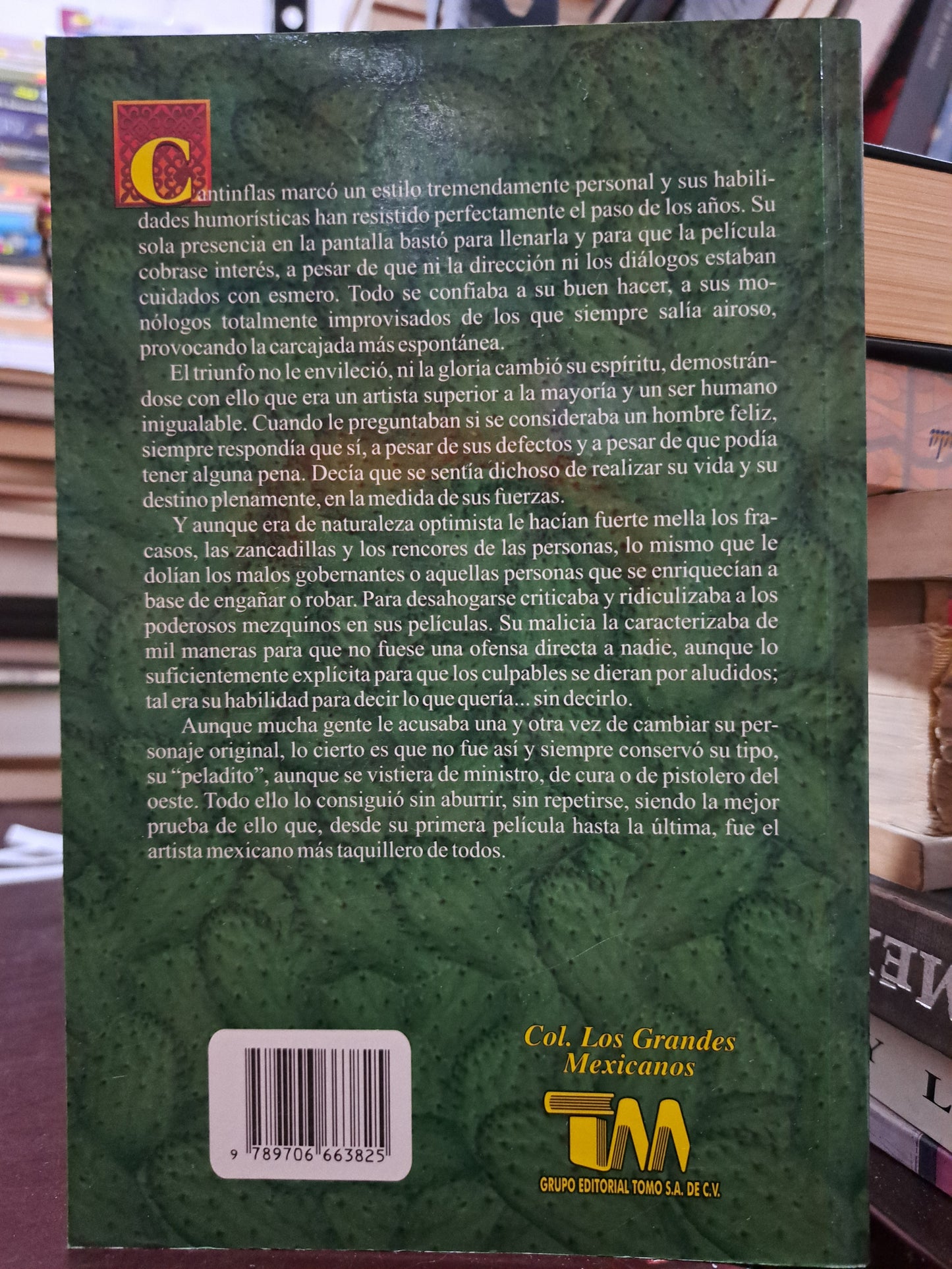 MARIO MORENO CANTINFLAS USADO HISTORIA LITERARIO 305