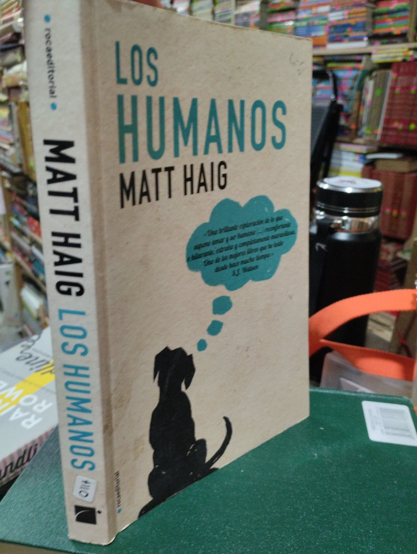 LOS HUMANOS POR MATT HAIH USADO NOVELAS ALDAMA