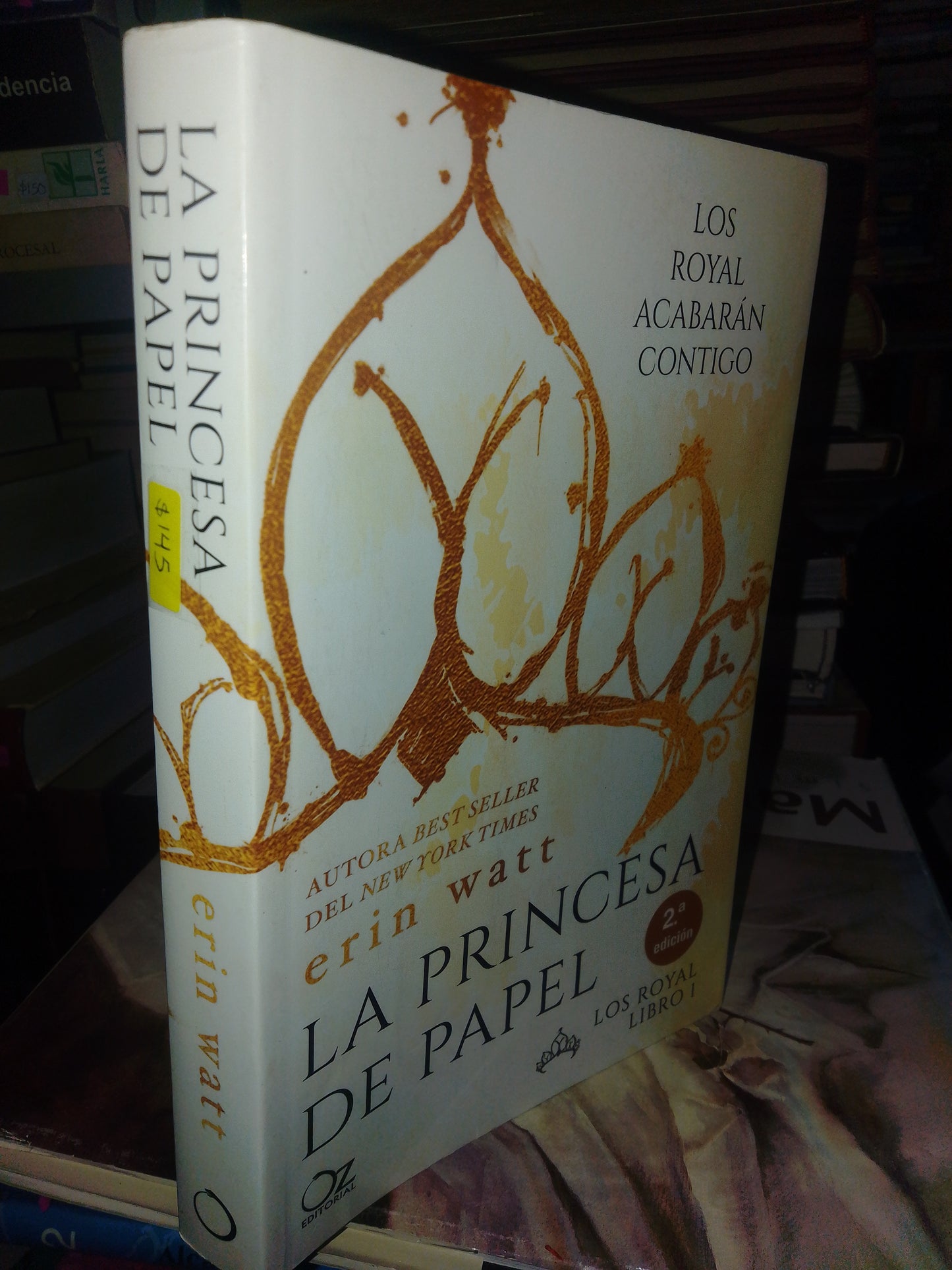 LA PRINCESA DE PAPEL POR ERIN WATT USADO NOVELA JUAREZ