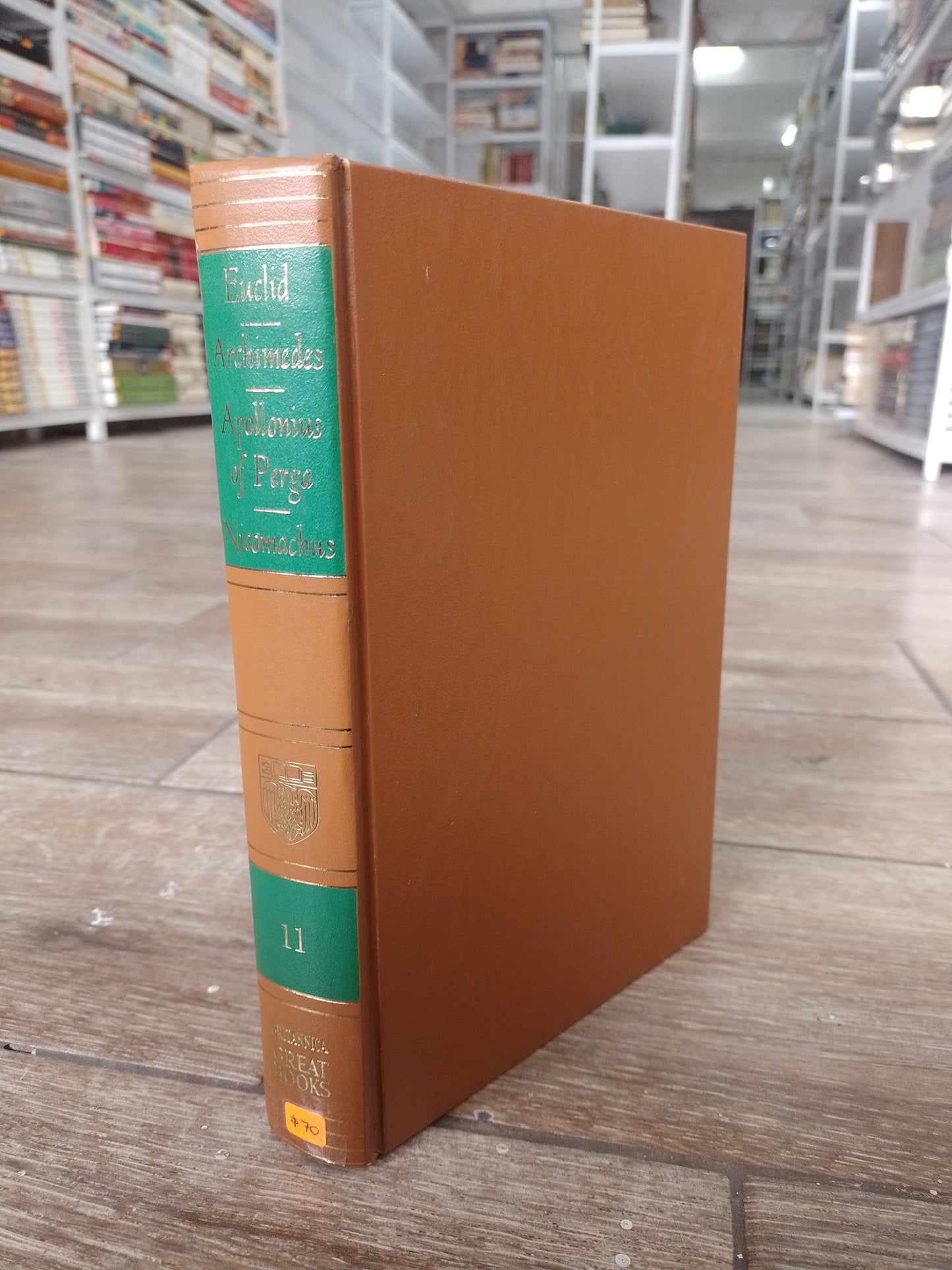 11 EUCLID ARCHIMEDES APOLLONIUS OF PERGA NICOMACHUS POR NICOMACHUS OF GERASA USADO IDIOMAS JUAREZ 515
