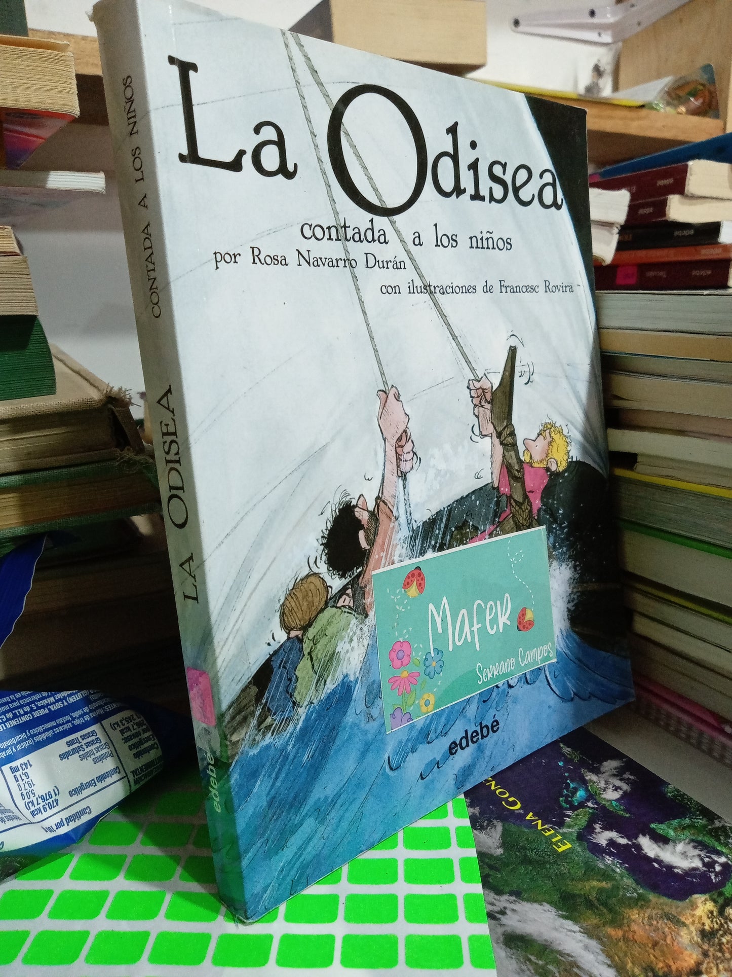 LA ODISEA CONTADA A LOS NIÑOS POR ROSA NAVARRO DURAN USADO INFANTIL JUAREZ