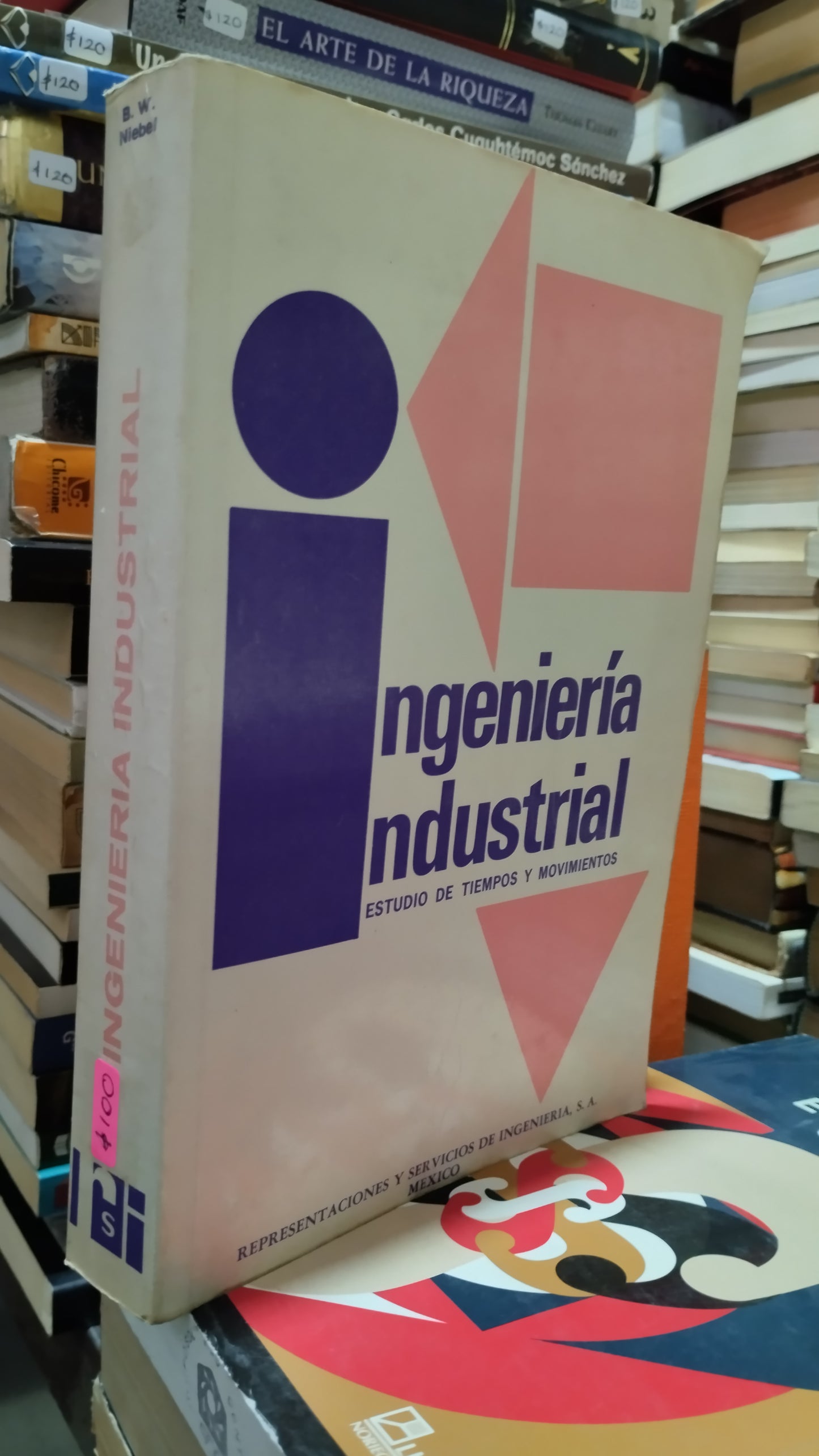 INGENIERIA INDUSTRIAL POR B W NIEBEL LIBRO USADO MATEMATICAS ALDAMA