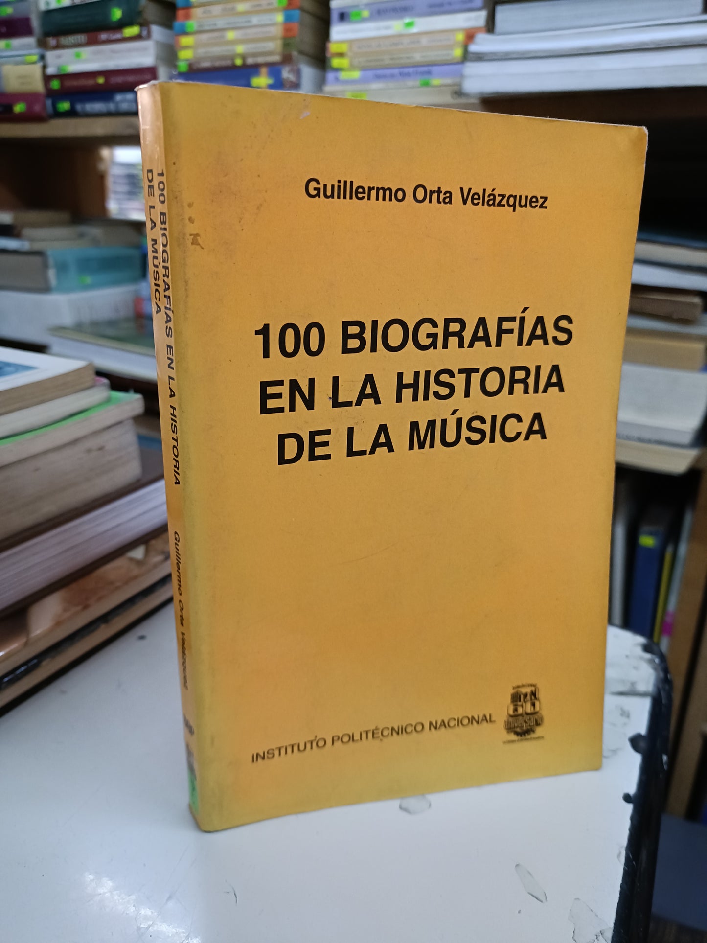 100 BIOGRAFÍAS EN LA HISTORIA DE LA MÚSICA POR GUILLERMO ORTA VELÁZQUEZ USADO ARTE LITERARIO 207