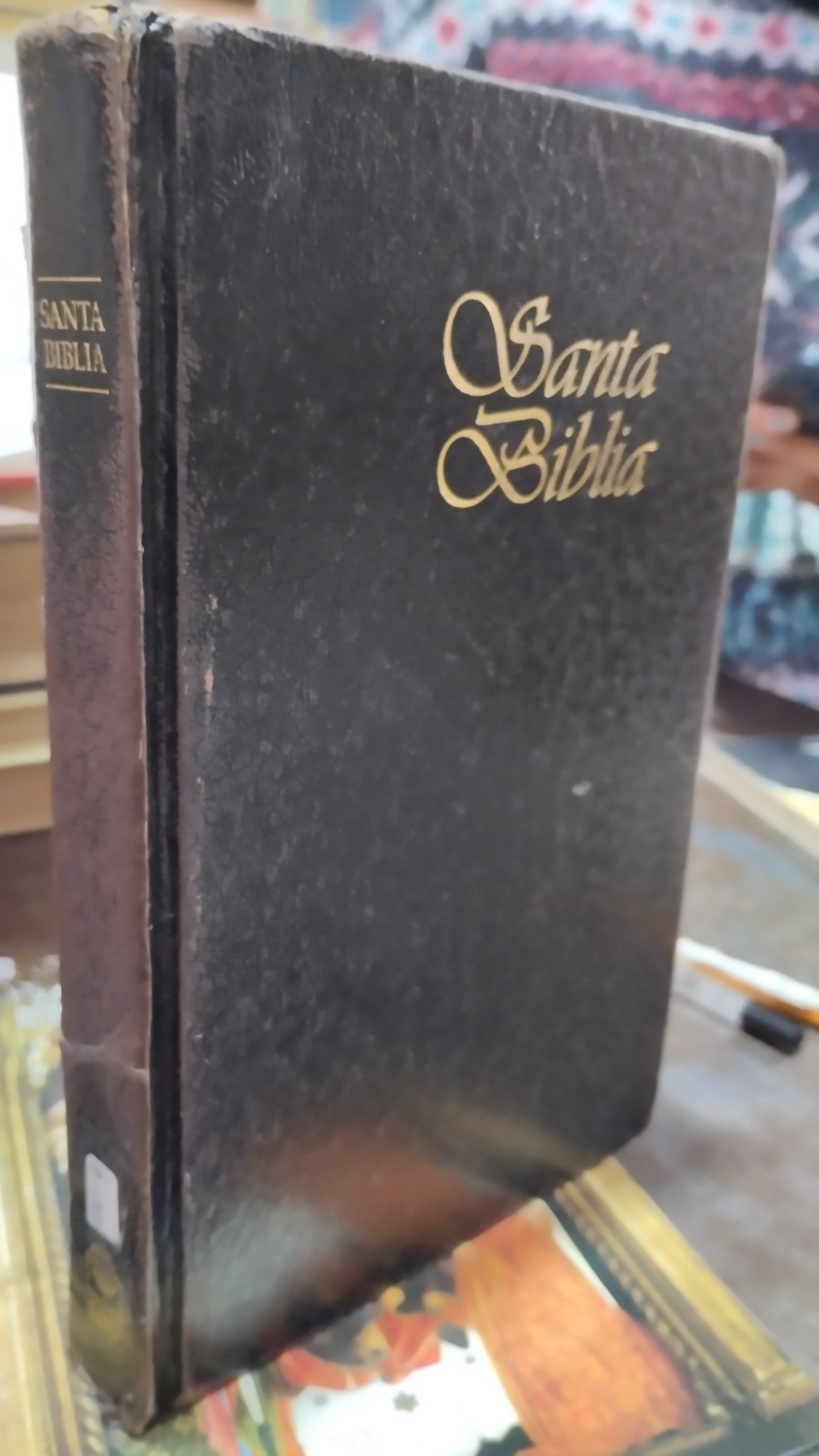 SANTA BIBLIA LIBRO USADO RELIGION ALDAMA