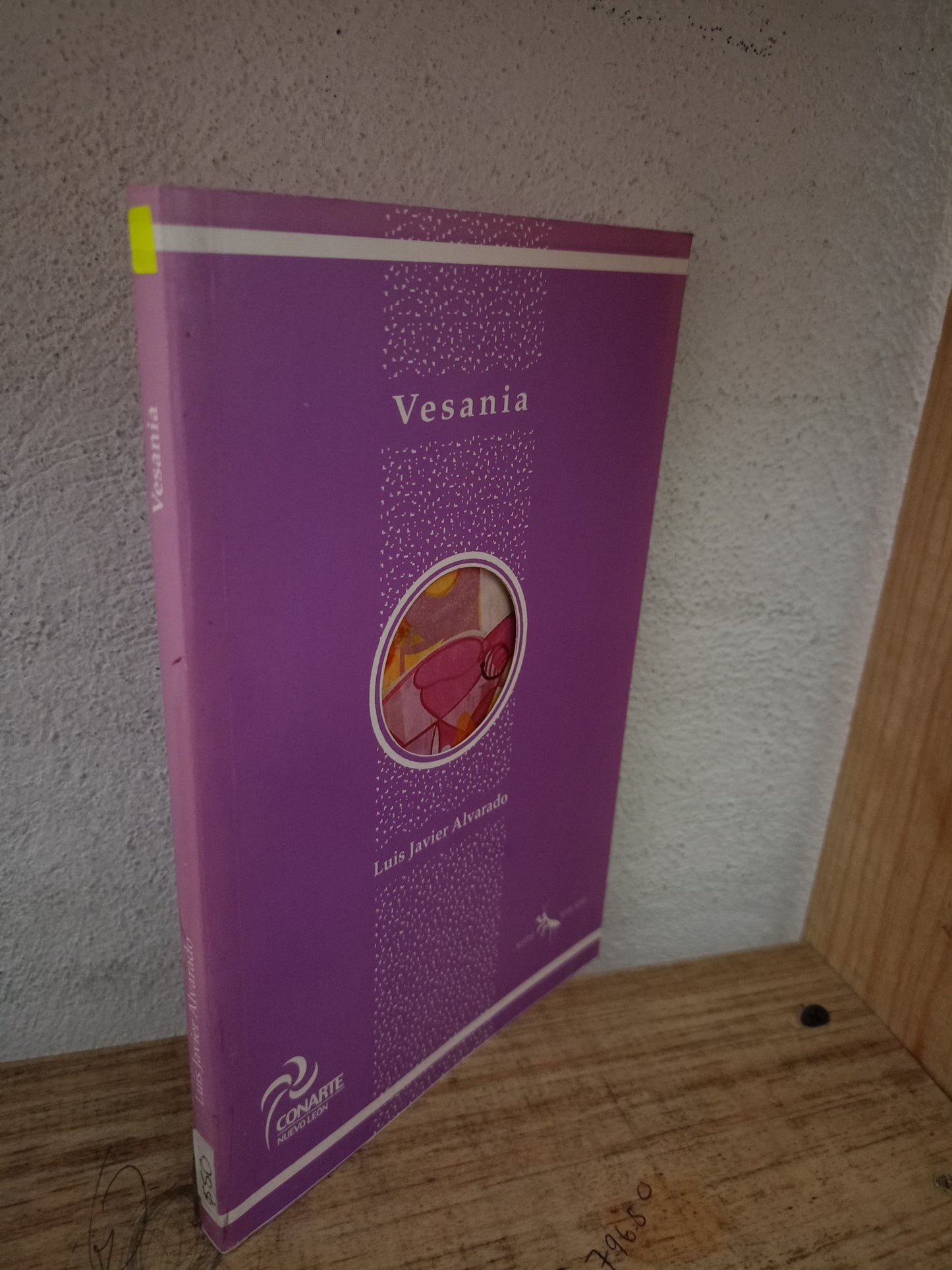 VESANIA POR LUIS JAVIER ALVARADO USADO POESIA LITERARIO 305