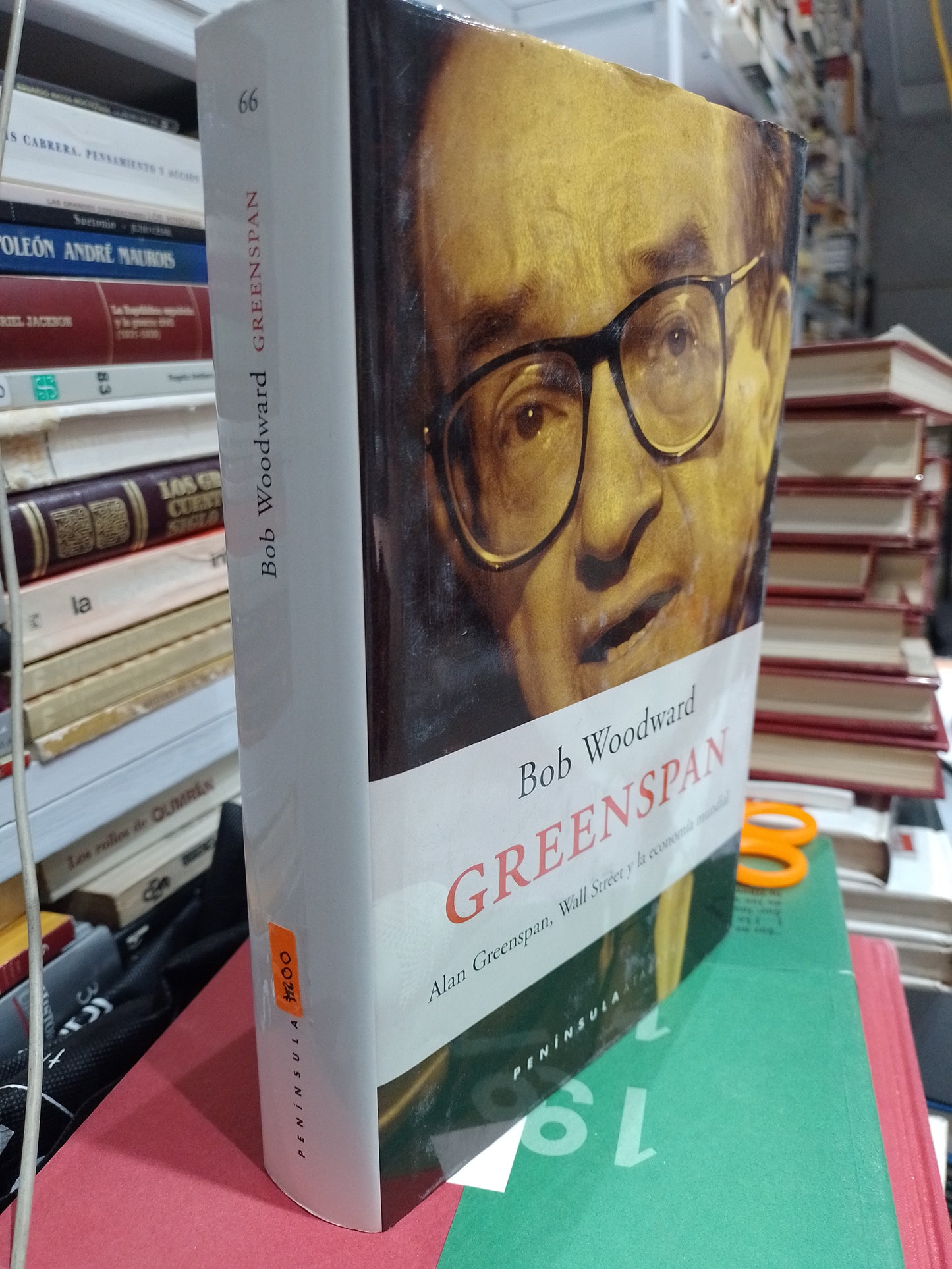 GREESMPAN POR BOB WOODWARD USADO NOVELA JUAREZ 515