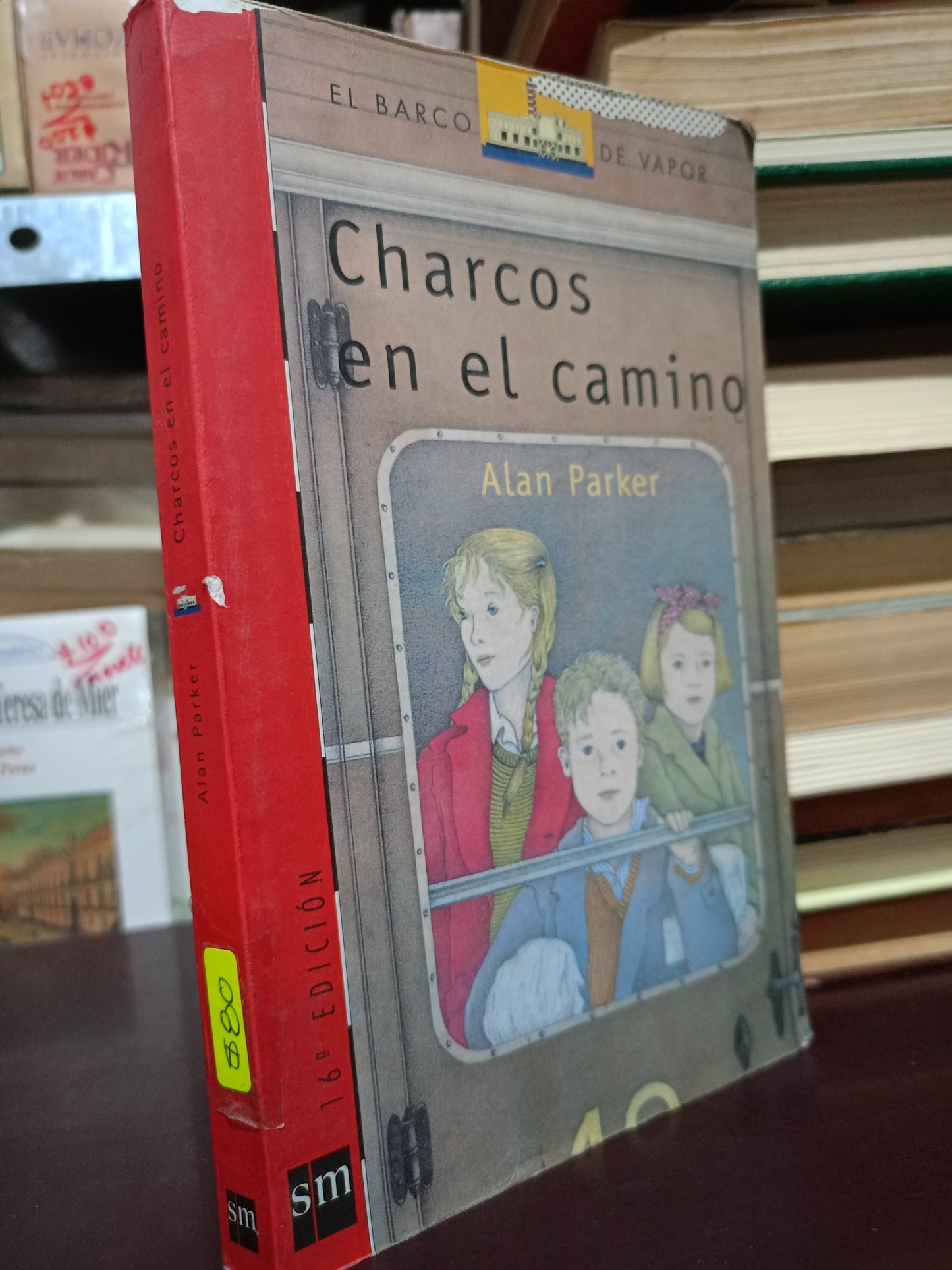 CHARCOS EN EL CAMINO ALAN PARKER USADO INFANTIL LITERARIO 305