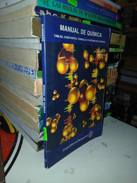MANUAL DE QUÍMICA POR  DONALD B. SUMMERS USADO QUÍMICA LITERARIO 207