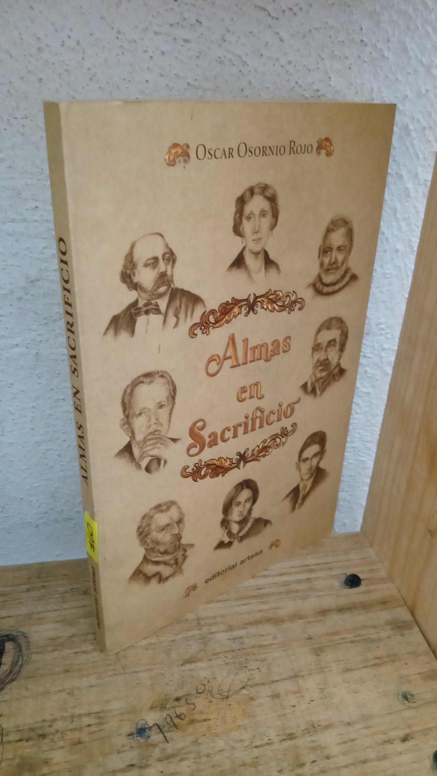 ALMAS EN SACRIFICIO POR OSCAR OSORNIO ROJO USADO HISTORIA LITERARIO 305