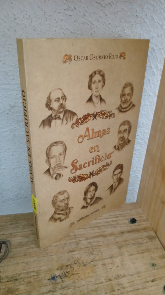 ALMAS EN SACRIFICIO POR OSCAR OSORNIO ROJO USADO HISTORIA LITERARIO 305