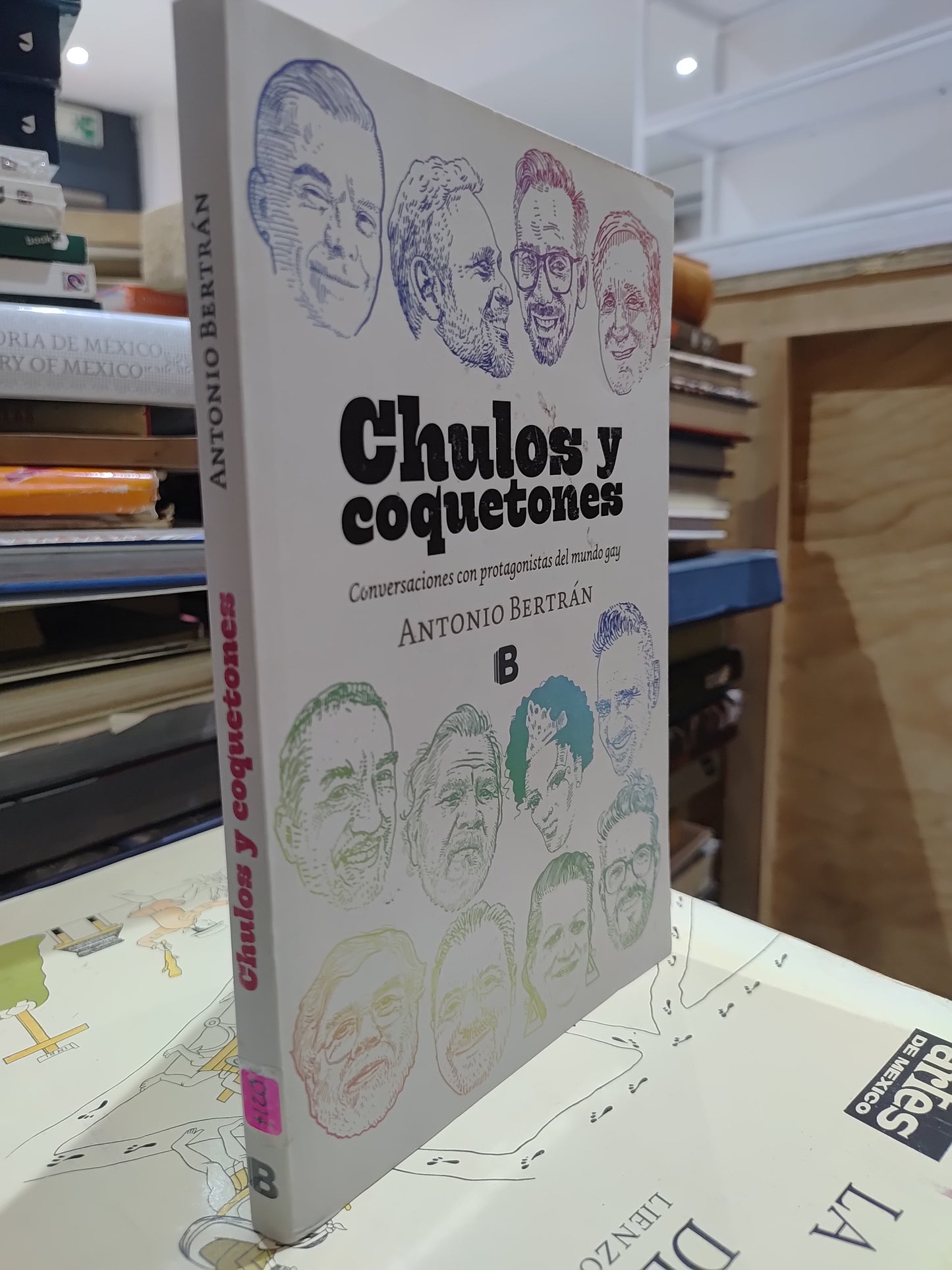 CHULOS Y COQUETONES POR ANTONIO BERTRAN USADO NOVELAS JUAREZ 515