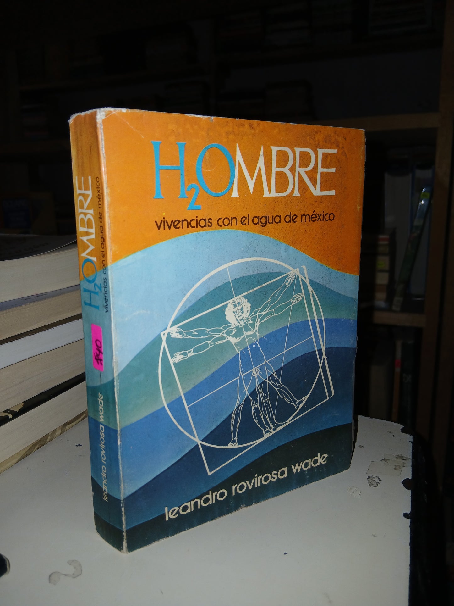 H²OMBRE (HOMBRE) VIVENCIAS CON EL AGUA DE MÉXICO POR LEANDRO ROVIROSA WADE USADO CIENCIA LITERARIO 207