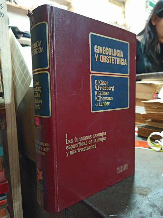 GINECOLOGIA Y OBSTETRICIA TOMO 1 POR O. KÄSER Y OTROS USADO SALUD ALDAMA
