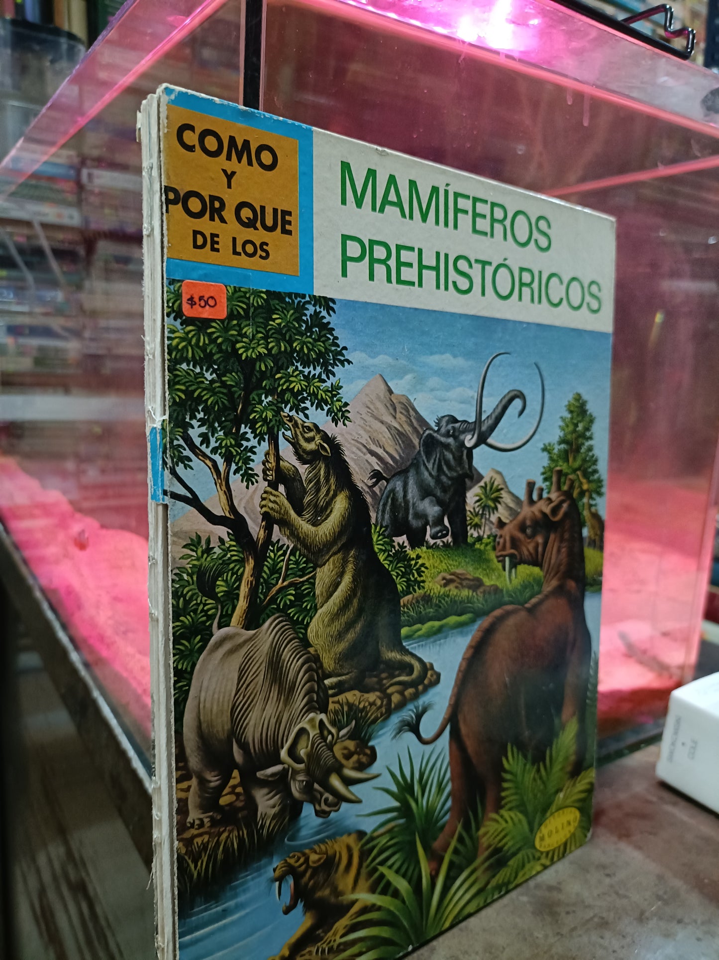 MAMIFEROS PREHISTORICOS USADO CIENCIA ALDAMA